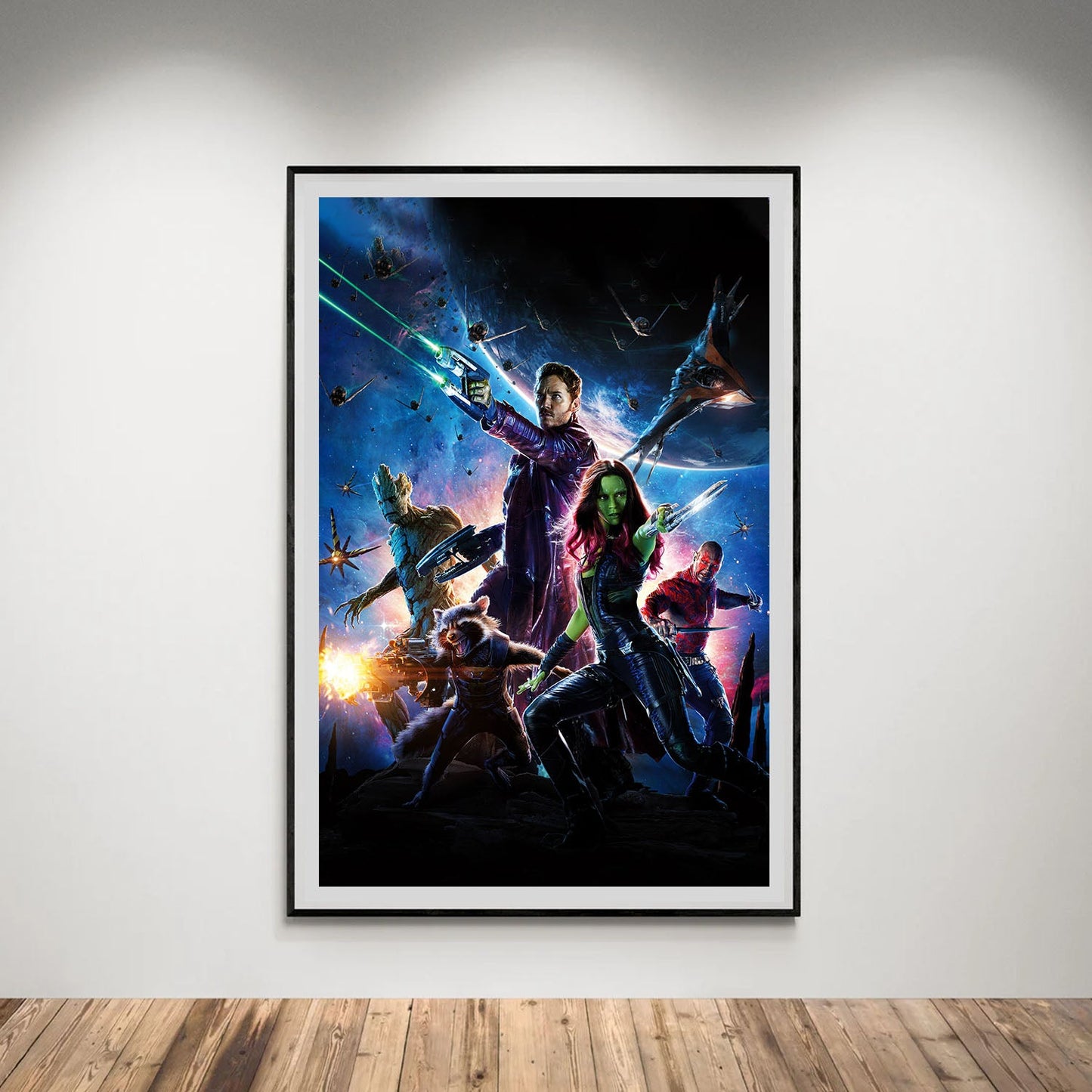 Flex Designs Poster Guardians of the Galaxy Textless 5 x 7" Home Goods - Movie 2014 Movie Poster