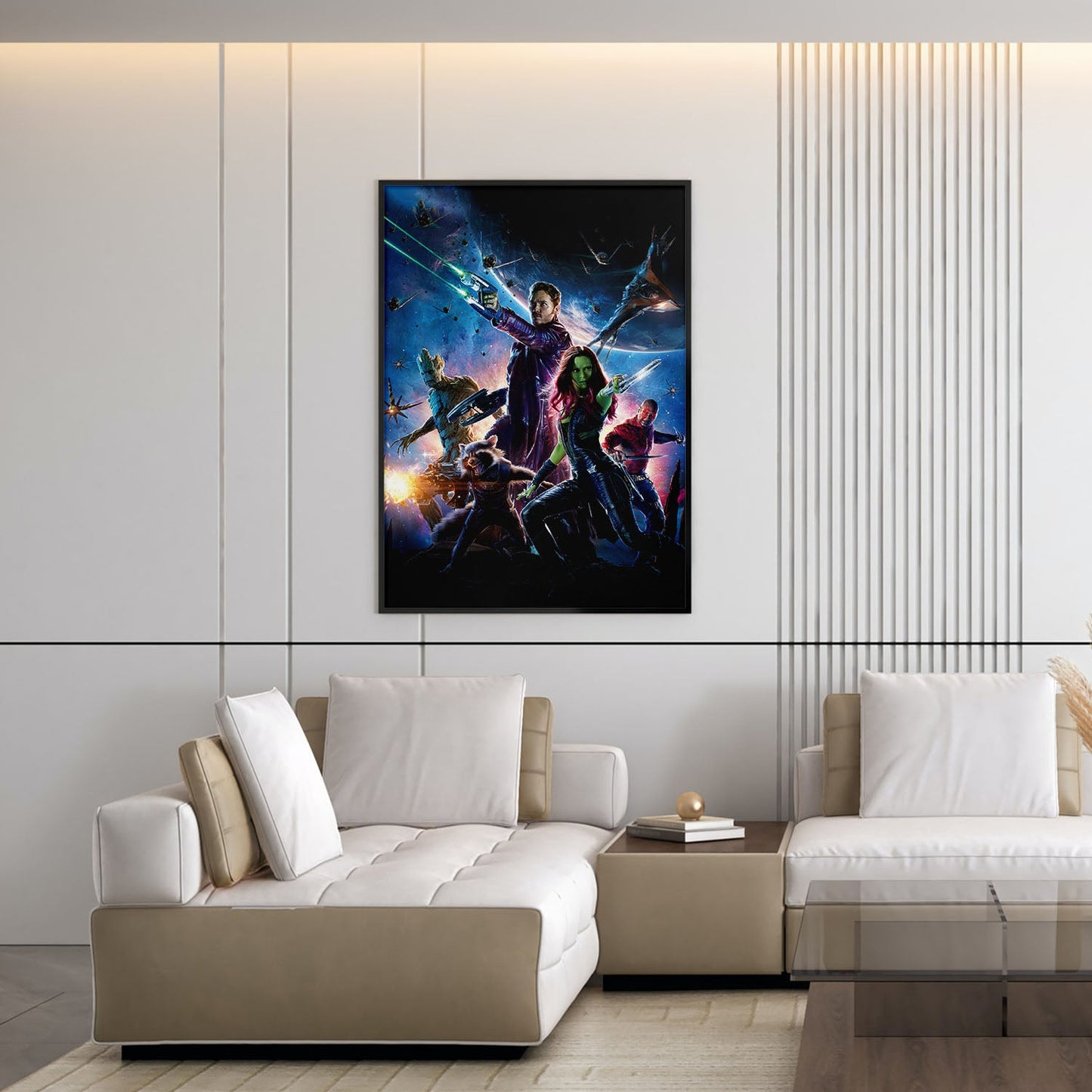 Flex Designs Poster Guardians of the Galaxy Textless 5 x 7" Home Goods - Movie 2014 Movie Poster