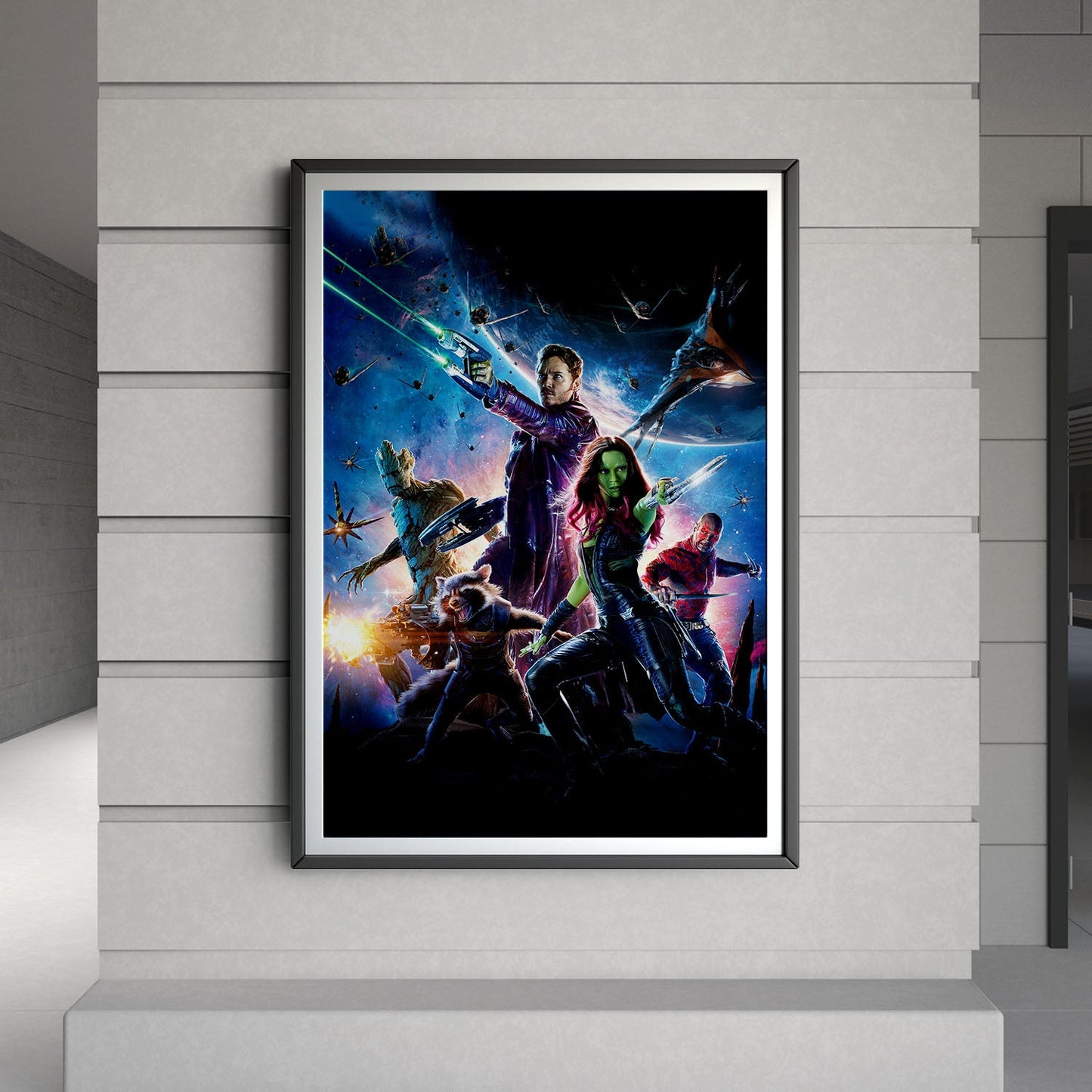 Flex Designs Poster Guardians of the Galaxy Textless 8 x 10" Home Goods - Movie 2014 Movie Poster