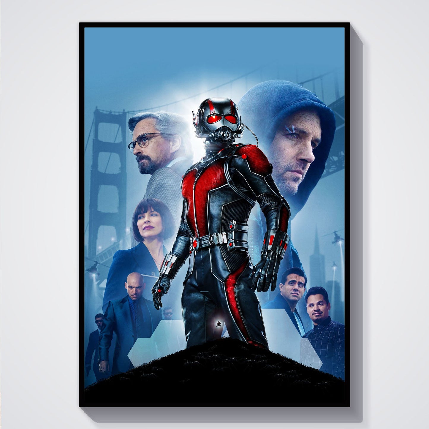 Flex Designs Poster Ant-Man Textless 5 x 7" Home Goods - Movie 2015 Movie Poster