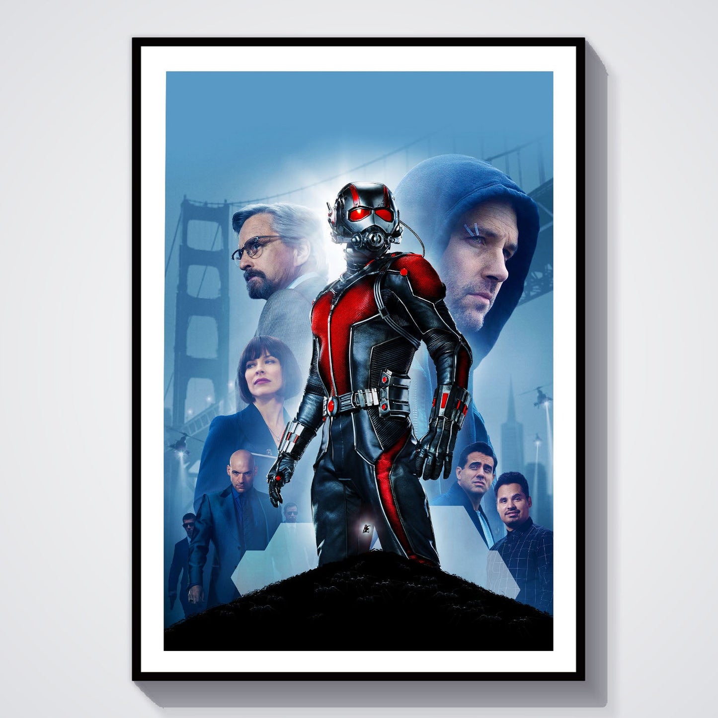 Flex Designs Poster Ant-Man Textless 8 x 10" Home Goods - Movie 2015 Movie Poster