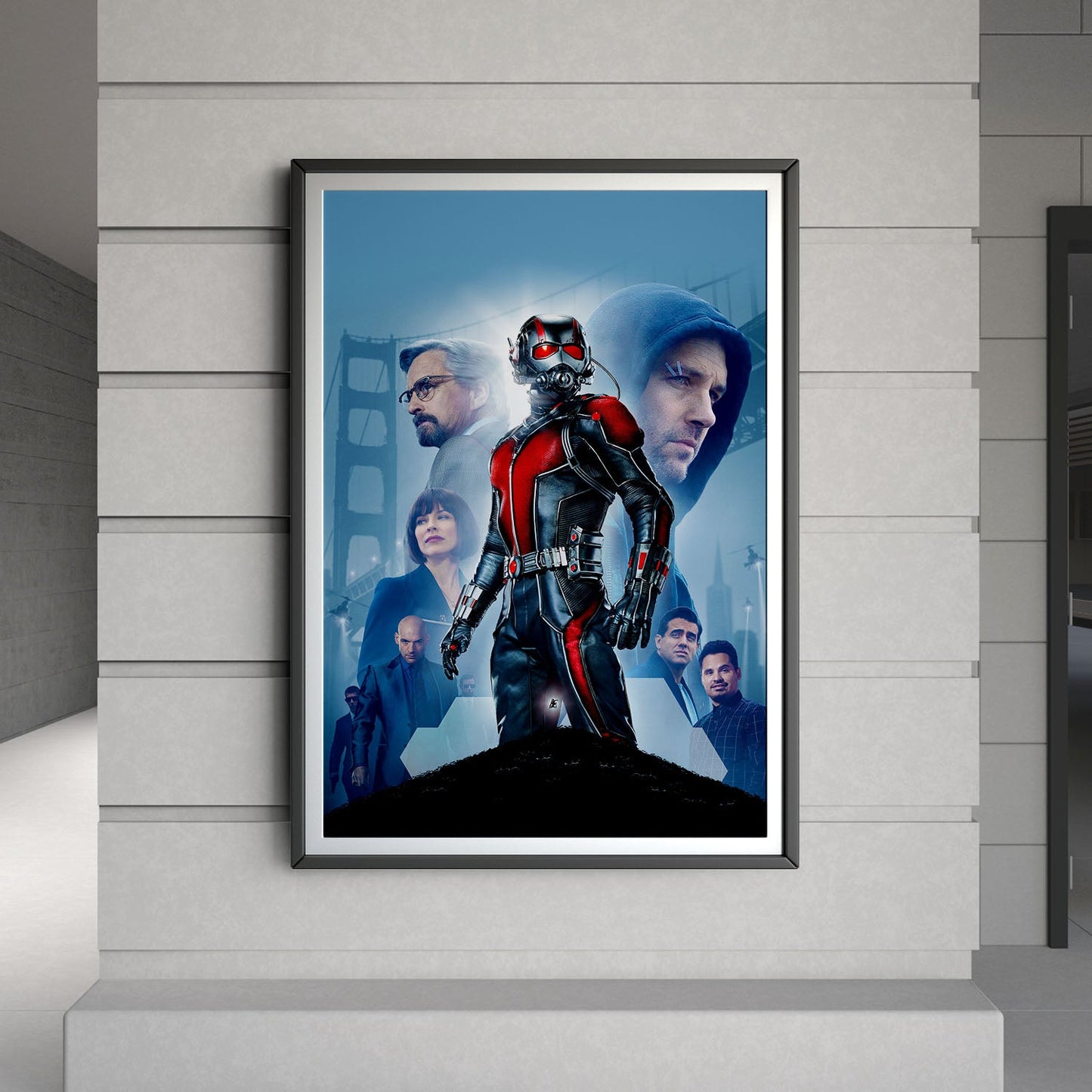 Flex Designs Poster Ant-Man Textless 8 x 10" Home Goods - Movie 2015 Movie Poster