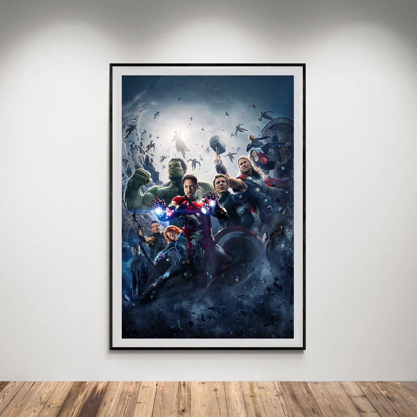 Flex Designs Poster Avengers Age of Ultron Textless 5 x 7" Home Goods - Movie 2015 Movie Poster