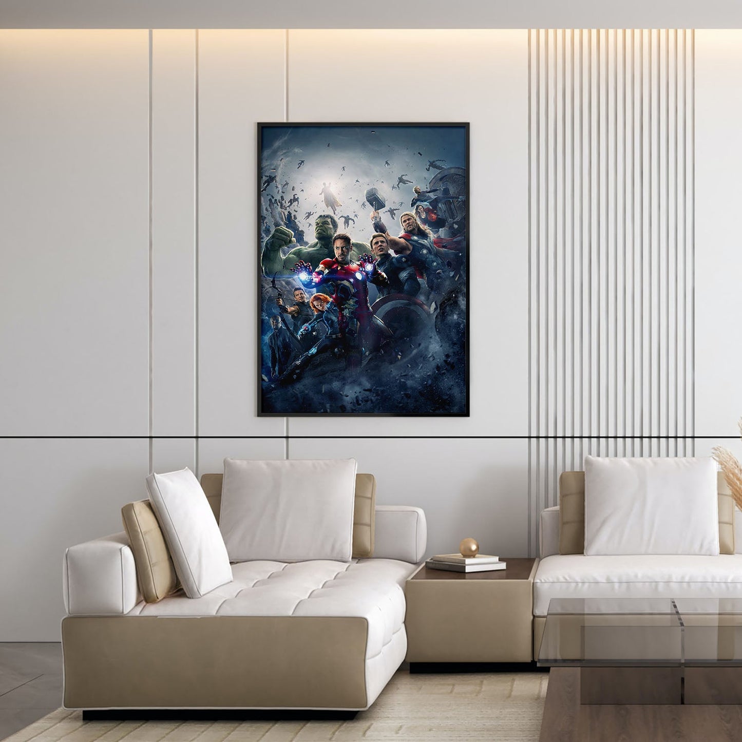 Flex Designs Poster Avengers Age of Ultron Textless 5 x 7" Home Goods - Movie 2015 Movie Poster