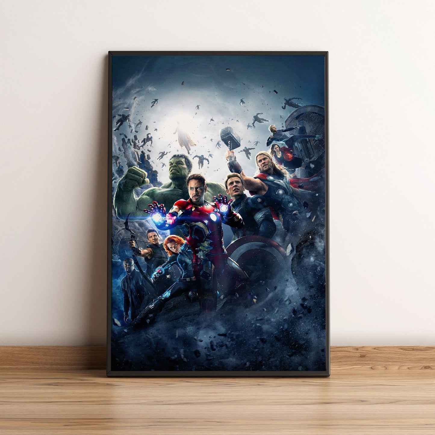 Flex Designs Poster Avengers Age of Ultron Textless 5 x 7" Home Goods - Movie 2015 Movie Poster