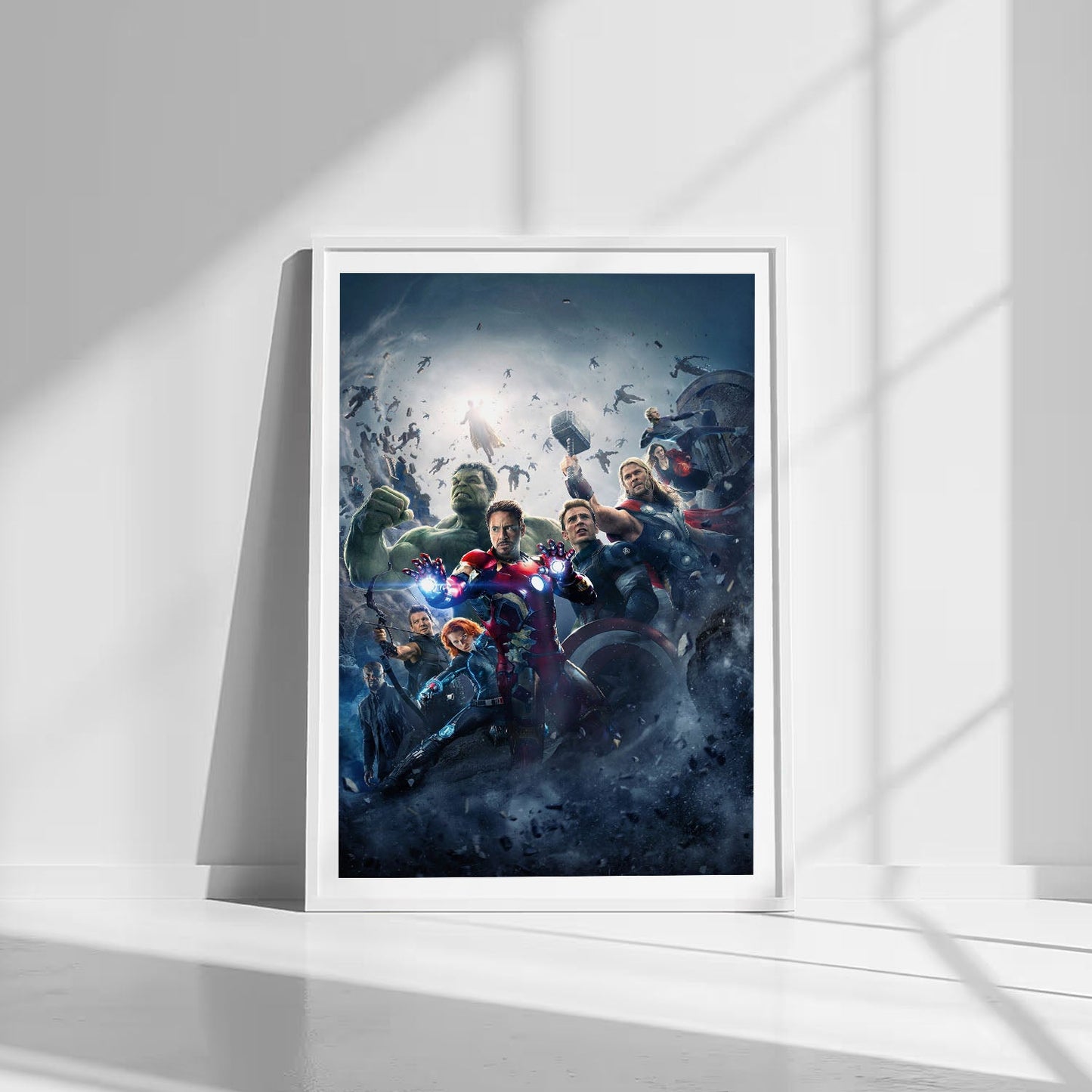 Flex Designs Poster Avengers Age of Ultron Textless 8 x 10" Home Goods - Movie 2015 Movie Poster
