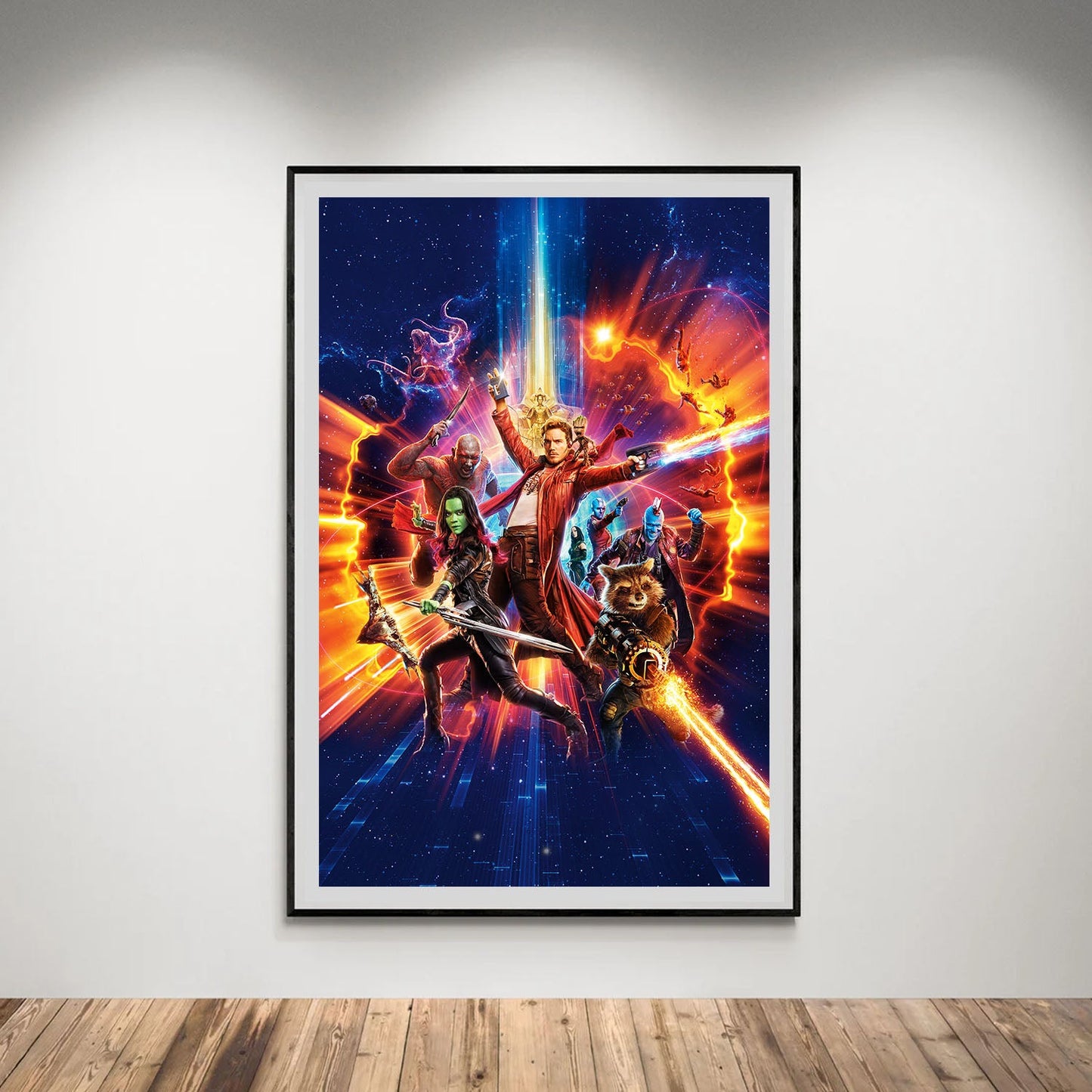Flex Designs Poster Guardians of the Galaxy Vol 2 Textless 5 x 7" Home Goods - Movie 2017 Movie Poster