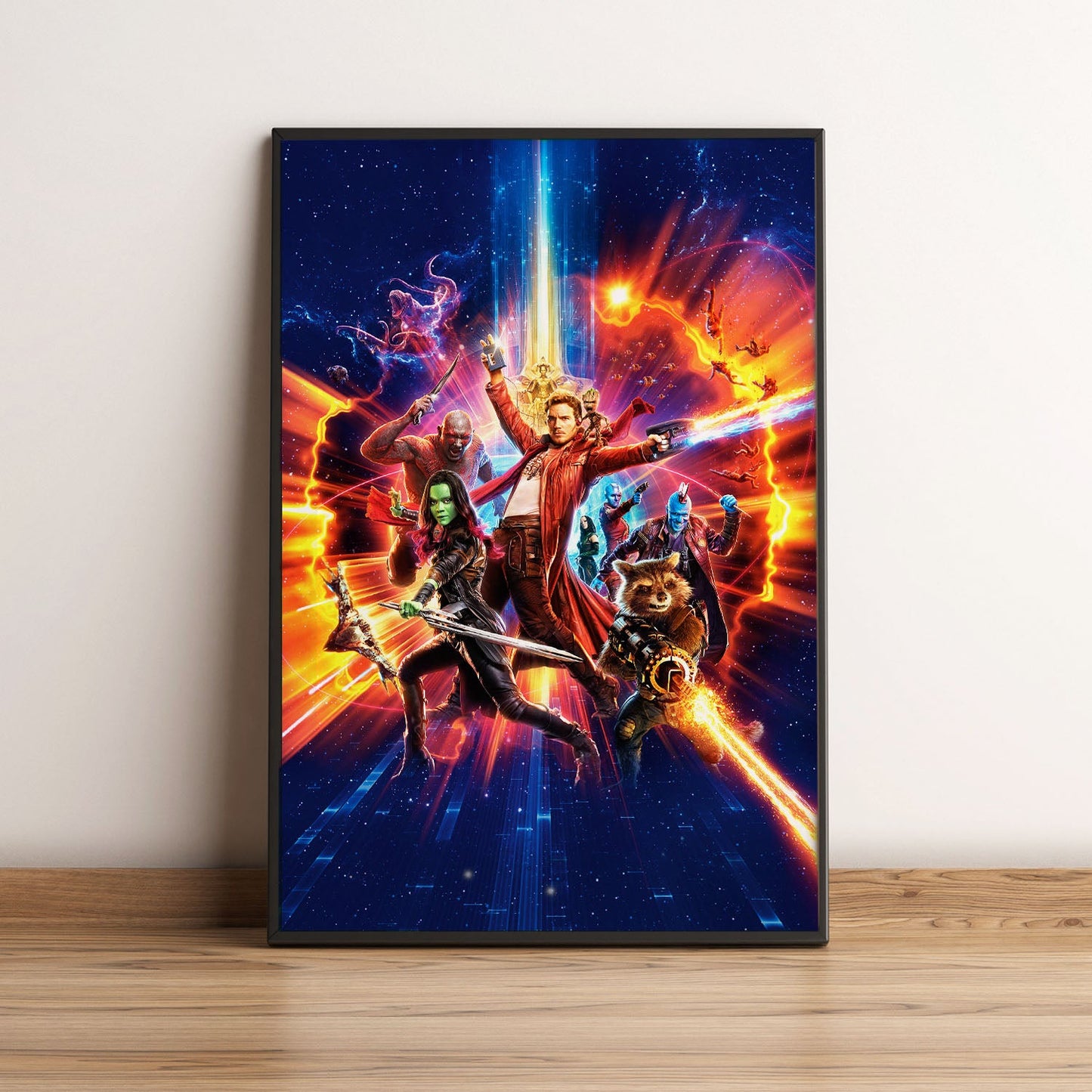 Flex Designs Poster Guardians of the Galaxy Vol 2 Textless 5 x 7" Home Goods - Movie 2017 Movie Poster