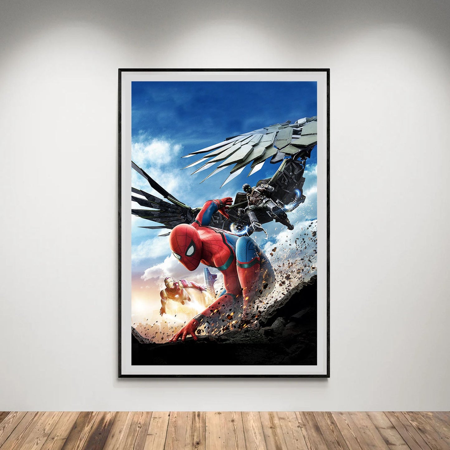 Flex Designs Poster Spider-Man Homecoming Textless 5 x 7" Home Goods - Movie 2017 Movie Poster