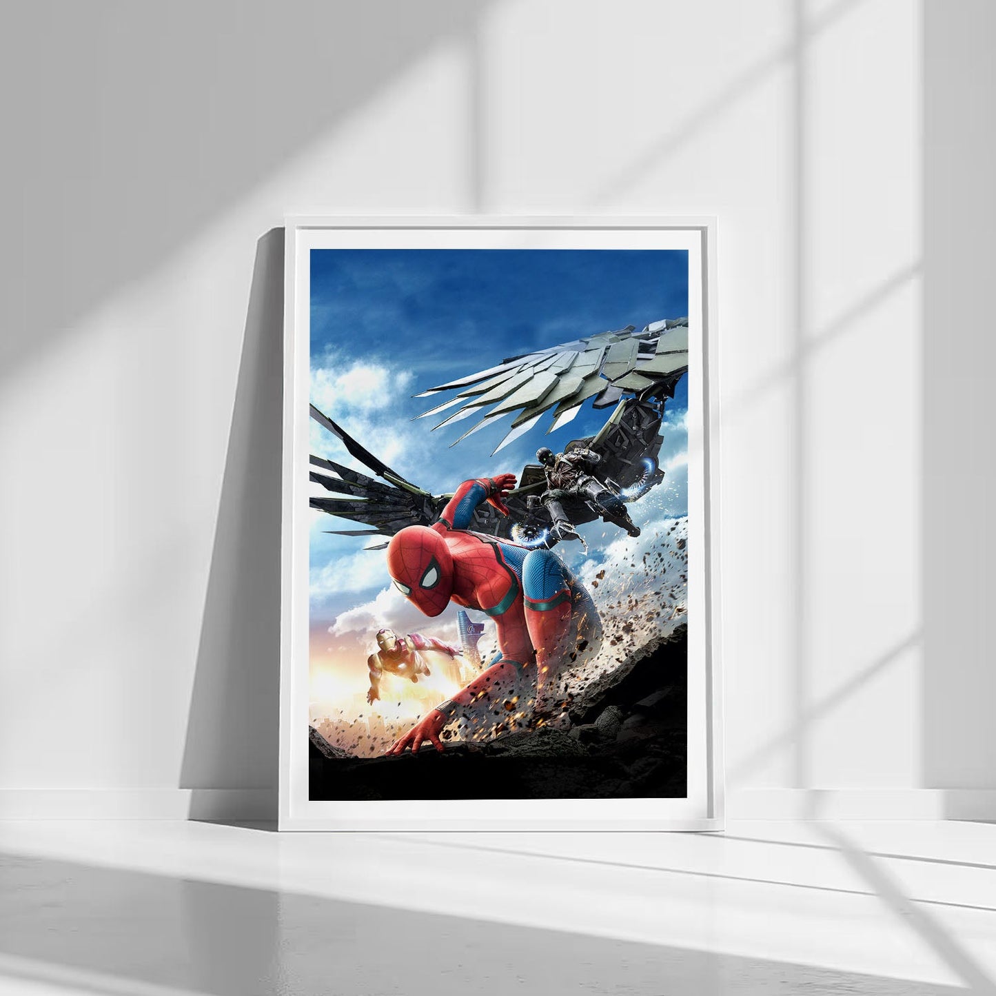 Flex Designs Poster Spider-Man Homecoming Textless 8 x 10" Home Goods - Movie 2017 Movie Poster