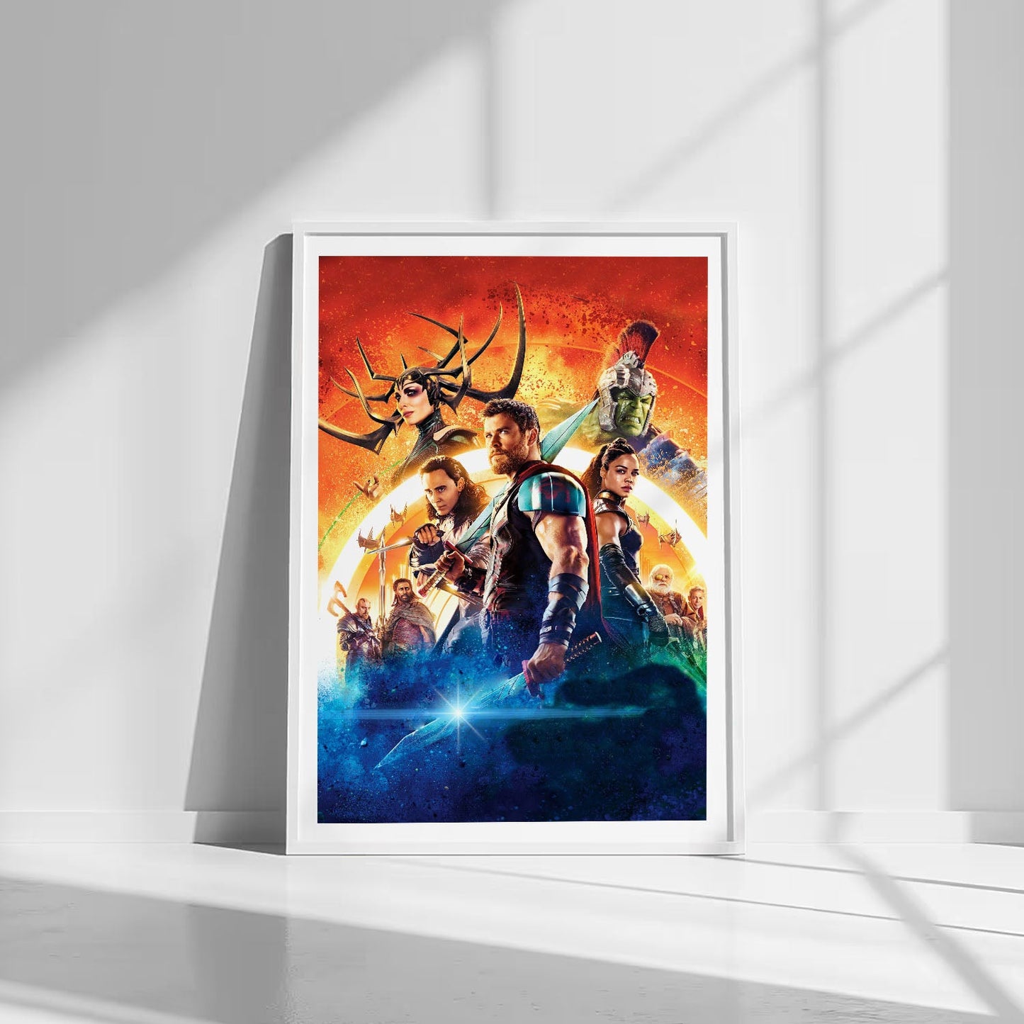 Flex Designs Poster Thor Ragnarok Textless 8 x 10" Home Goods - Movie 2017 Movie Poster