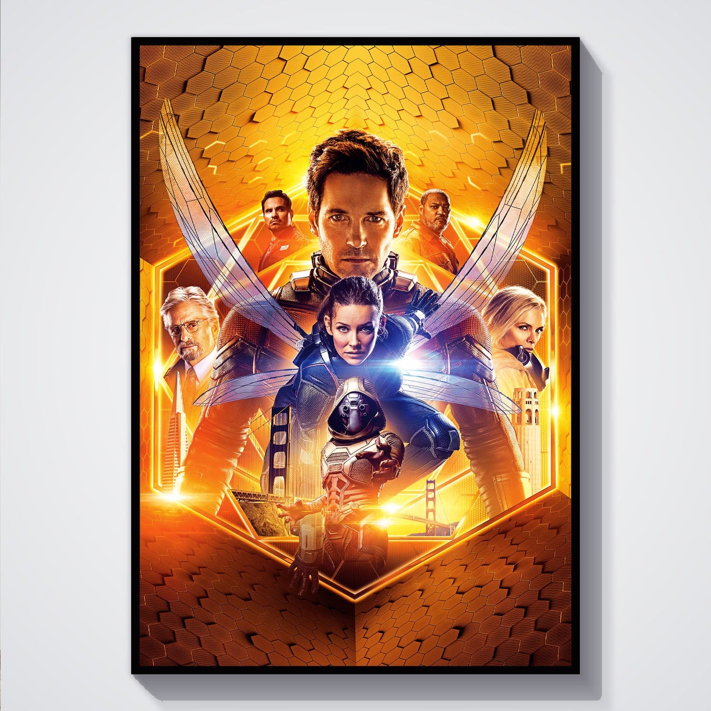 Flex Designs Poster Ant-Man and the Wasp Textless 5 x 7" Home Goods - Movie 2018 Movie Poster