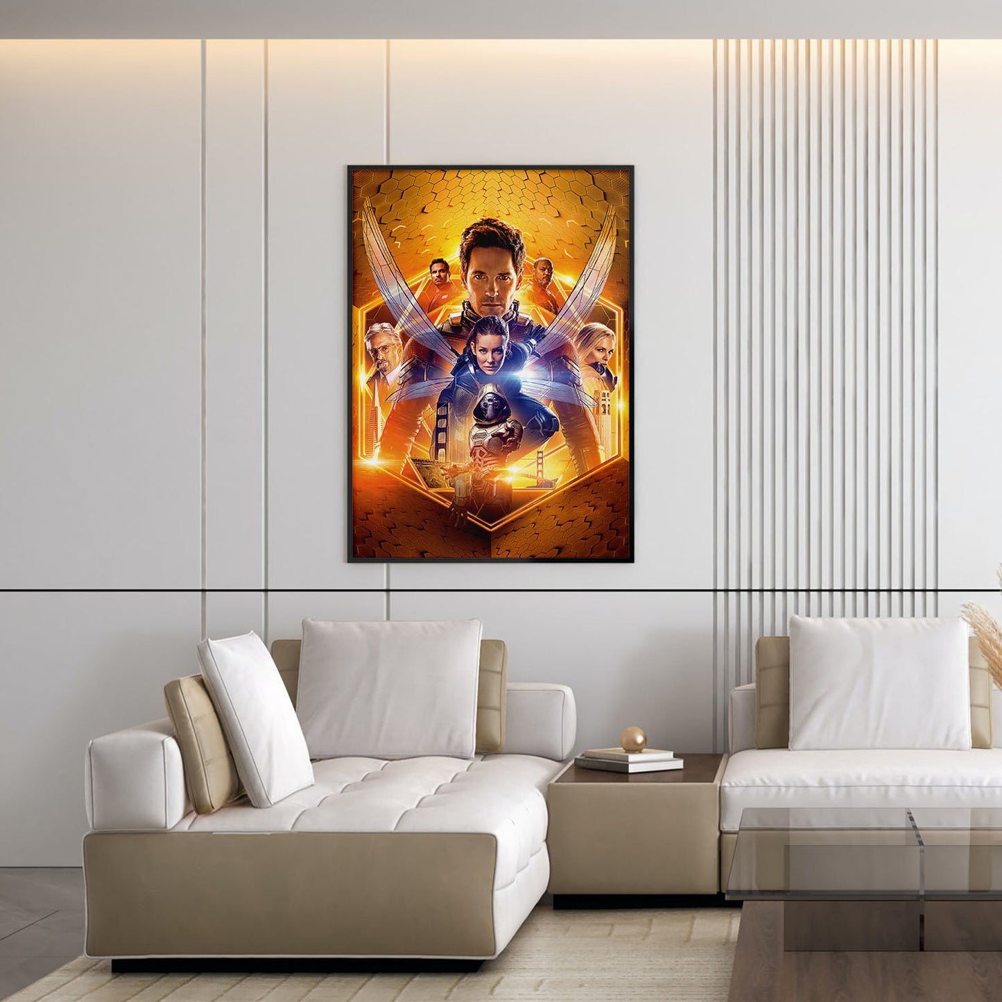Flex Designs Poster Ant-Man and the Wasp Textless 5 x 7" Home Goods - Movie 2018 Movie Poster