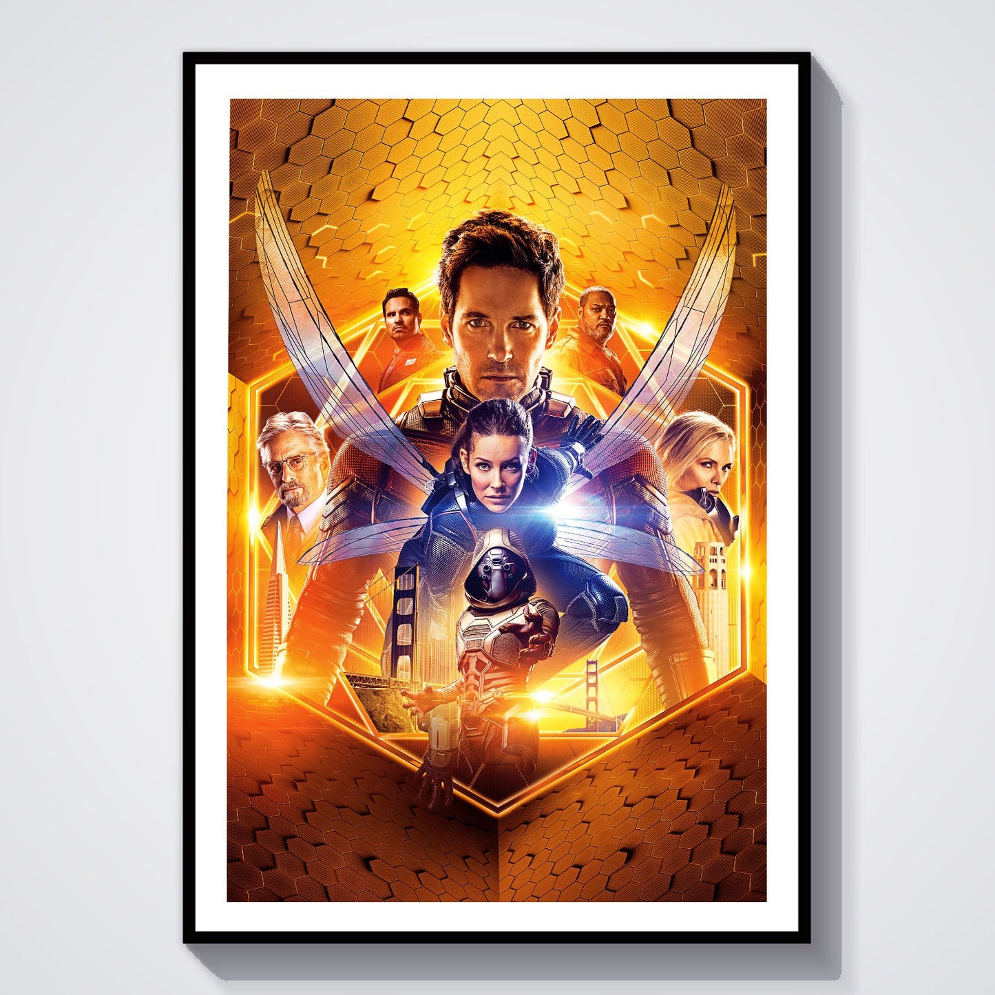 Flex Designs Poster Ant-Man and the Wasp Textless 8 x 10" Home Goods - Movie 2018 Movie Poster