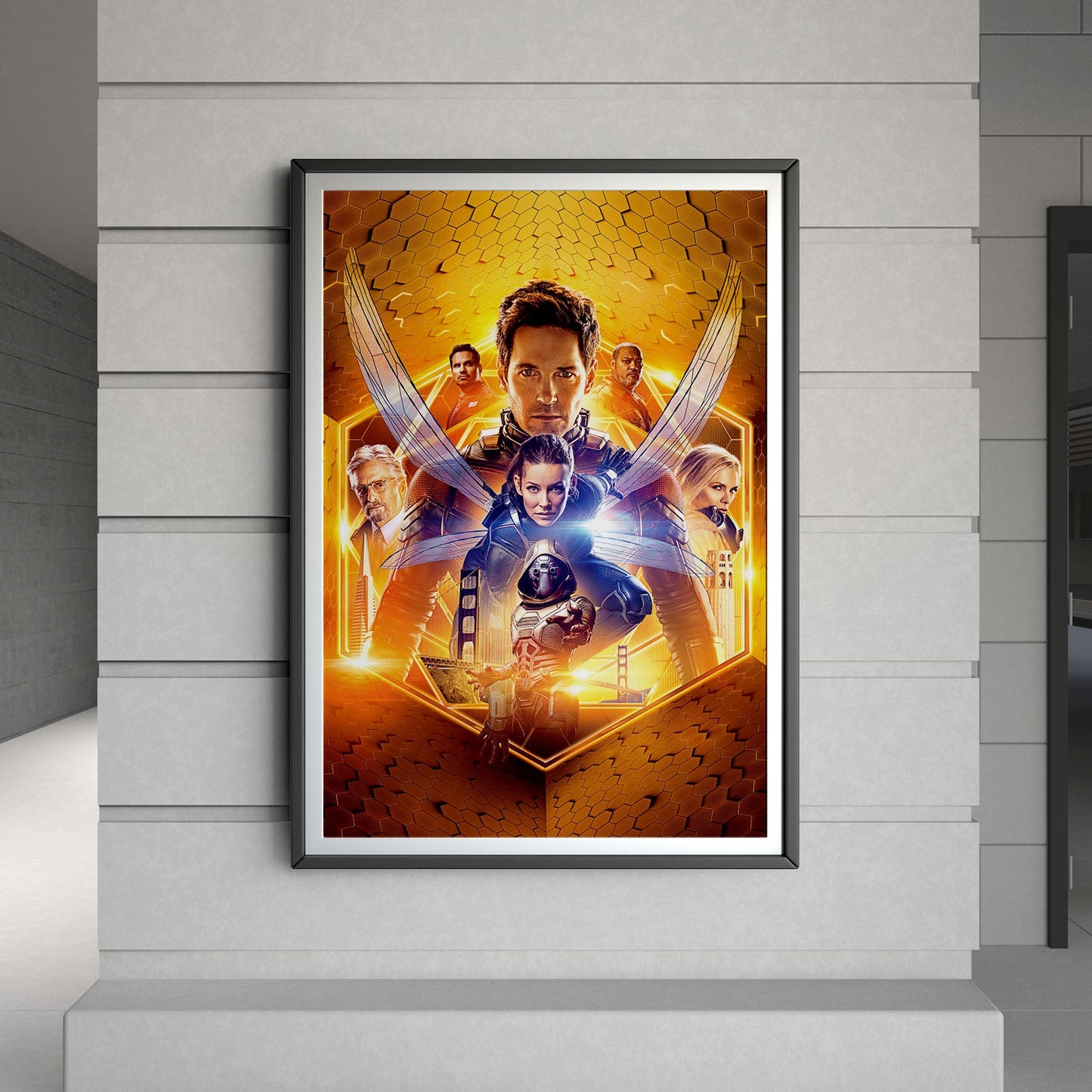 Flex Designs Poster Ant-Man and the Wasp Textless 8 x 10" Home Goods - Movie 2018 Movie Poster