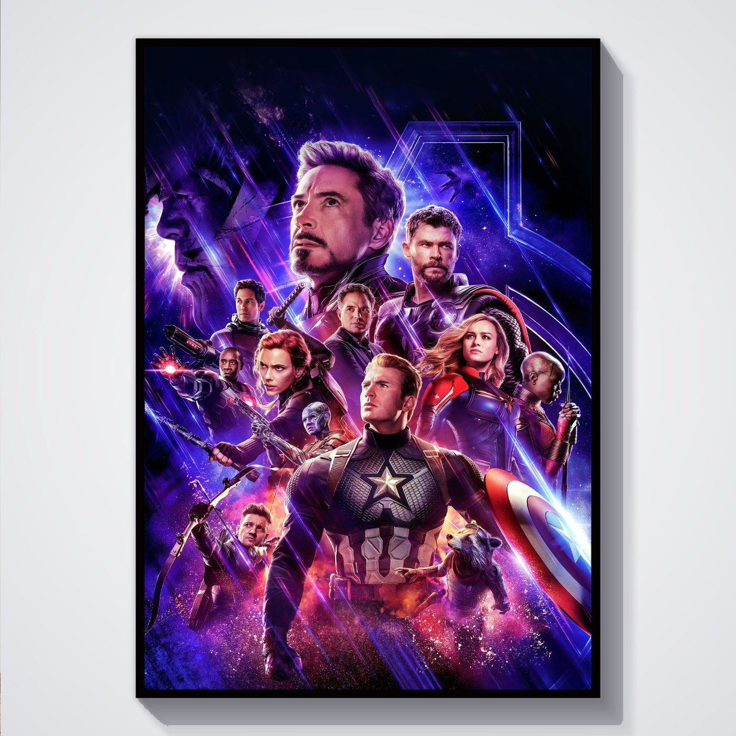 Flex Designs Poster Avengers Endgame Textless 5 x 7" Home Goods - Movie 2019 Movie Poster