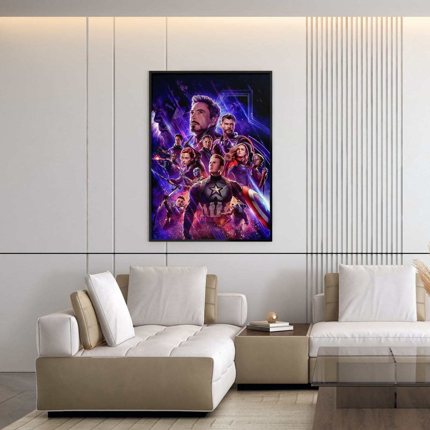Flex Designs Poster Avengers Endgame Textless 5 x 7" Home Goods - Movie 2019 Movie Poster