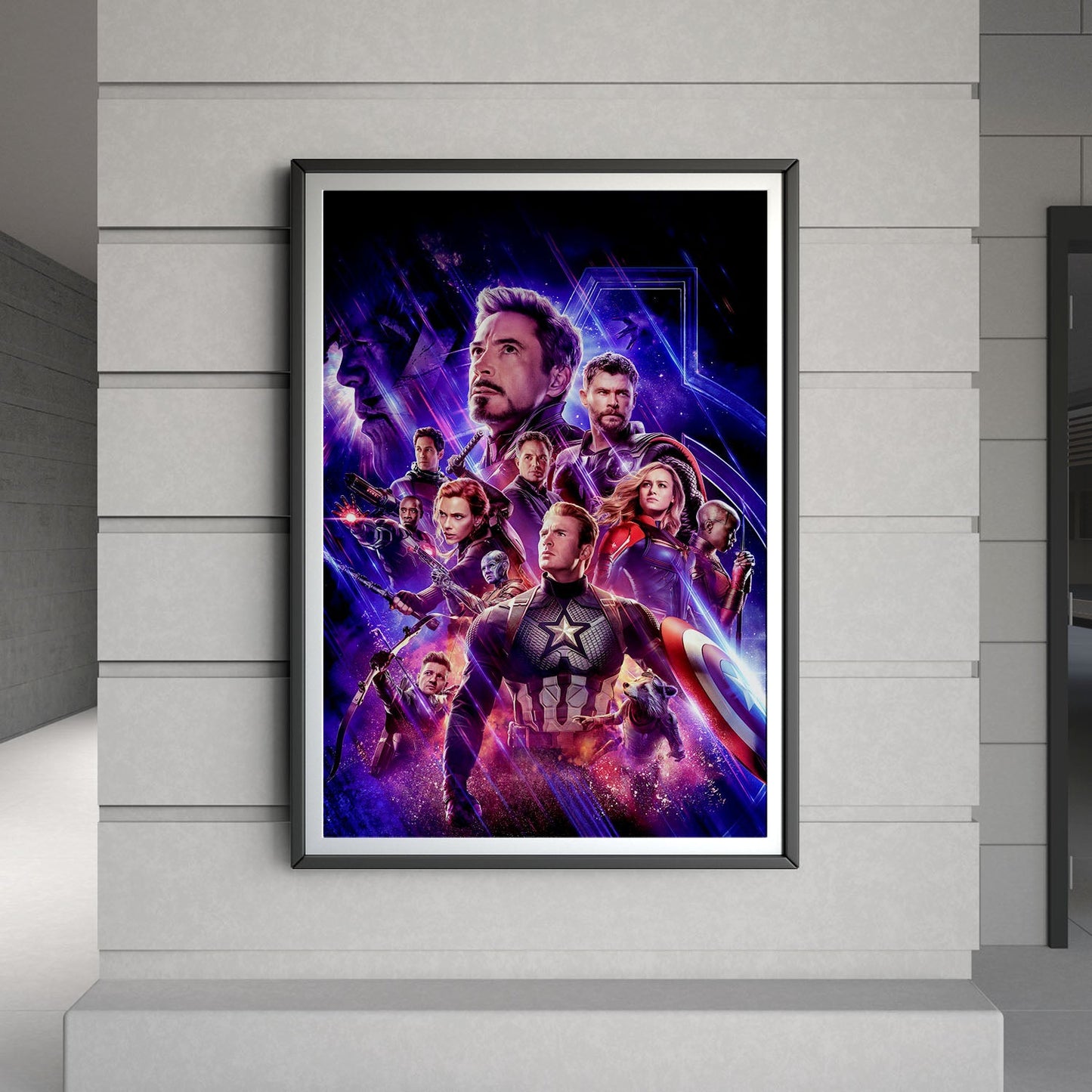 Flex Designs Poster Avengers Endgame Textless 8 x 10" Home Goods - Movie 2019 Movie Poster