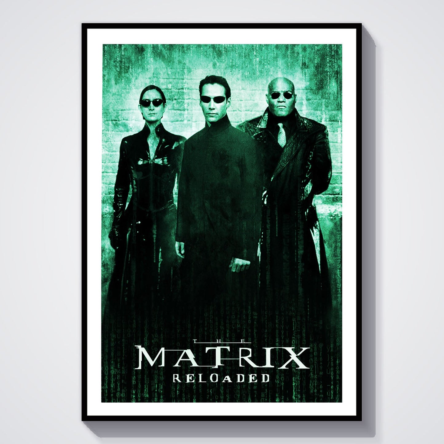 Flex Designs Poster The Matrix Reloaded Classic 8 x 10" Home Goods - Movie 2003 Movie Poster