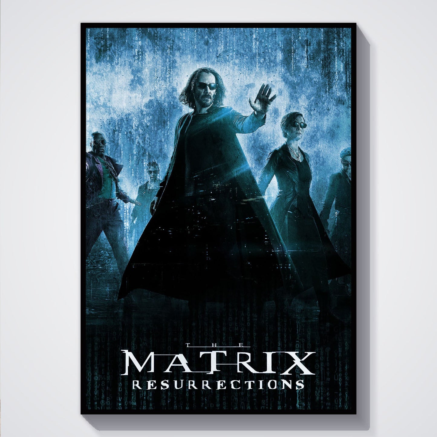 Flex Designs Poster The Matrix Resurrections Classic 5 x 7" Home Goods - Movie 2021 Movie Poster