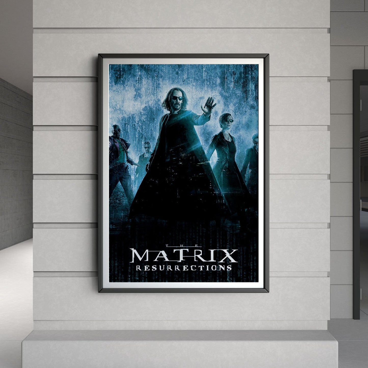 Flex Designs Poster The Matrix Resurrections Classic 8 x 10" Home Goods - Movie 2021 Movie Poster