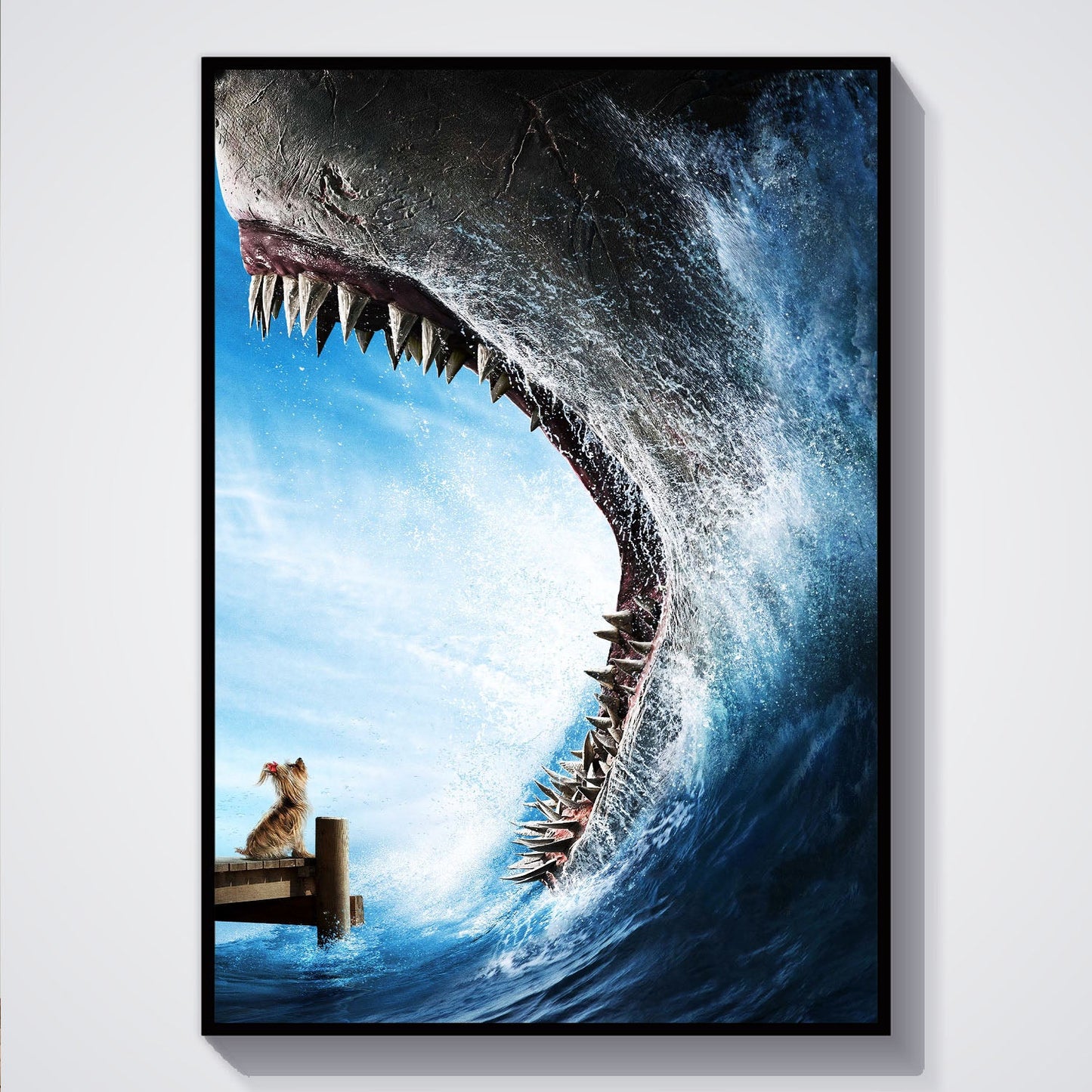 Flex Designs Poster Meg 2 - The Trench 5 x 7" Home Goods - Movie 2023 Movie Poster