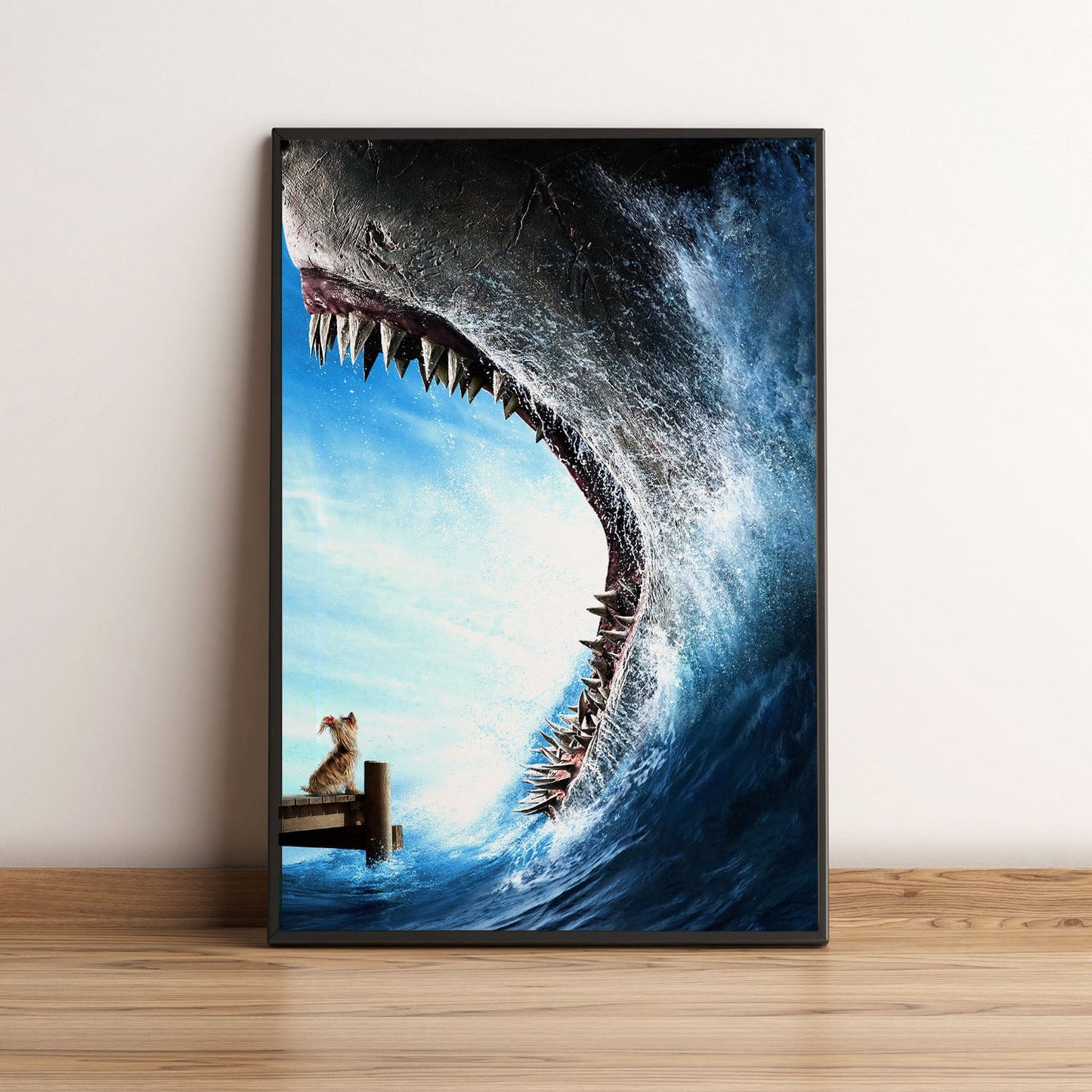 Flex Designs Poster Meg 2 - The Trench 5 x 7" Home Goods - Movie 2023 Movie Poster