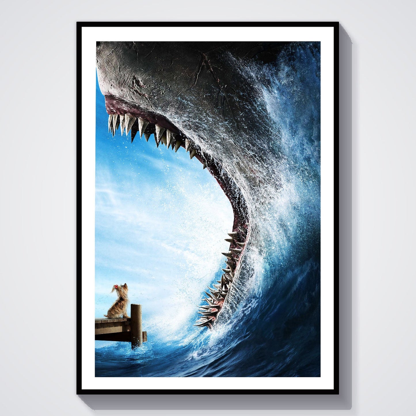 Flex Designs Poster Meg 2 - The Trench 8 x 10" Home Goods - Movie 2023 Movie Poster