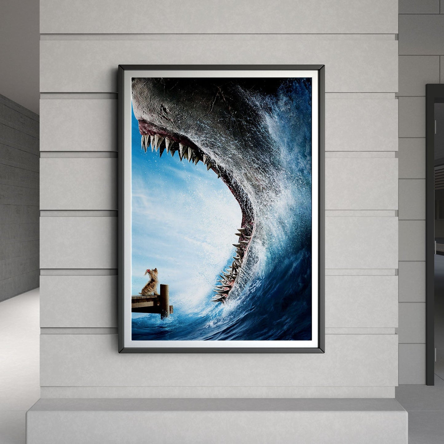 Flex Designs Poster Meg 2 - The Trench 8 x 10" Home Goods - Movie 2023 Movie Poster