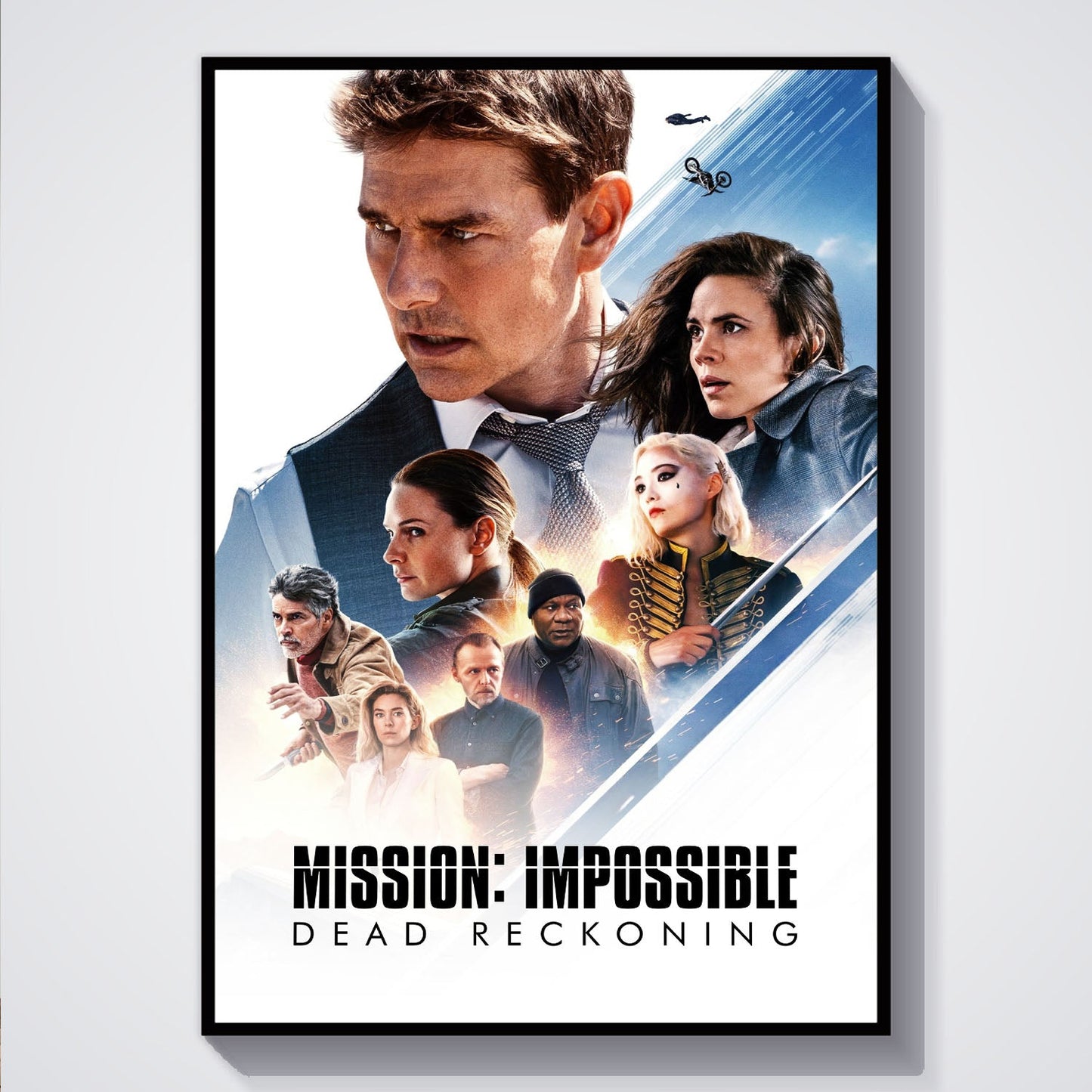 Flex Designs Poster Mission Impossible - Dead Reckoning Part One 5 x 7" Home Goods - Movie 2023 Movie Poster