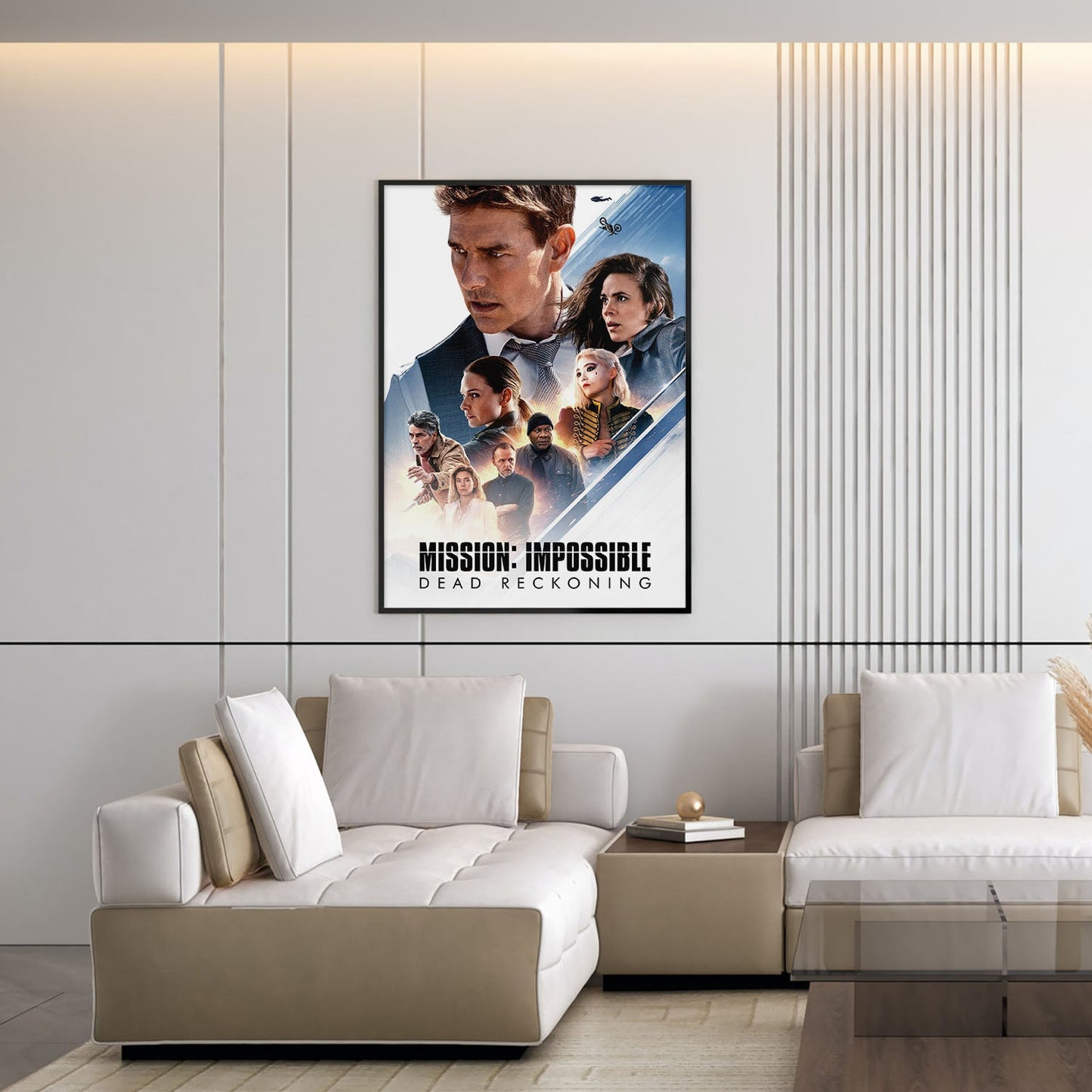 Flex Designs Poster Mission Impossible - Dead Reckoning Part One 5 x 7" Home Goods - Movie 2023 Movie Poster