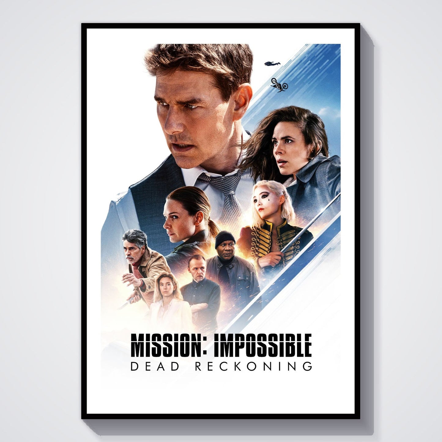 Flex Designs Poster Mission Impossible - Dead Reckoning Part One 8 x 10" Home Goods - Movie 2023 Movie Poster