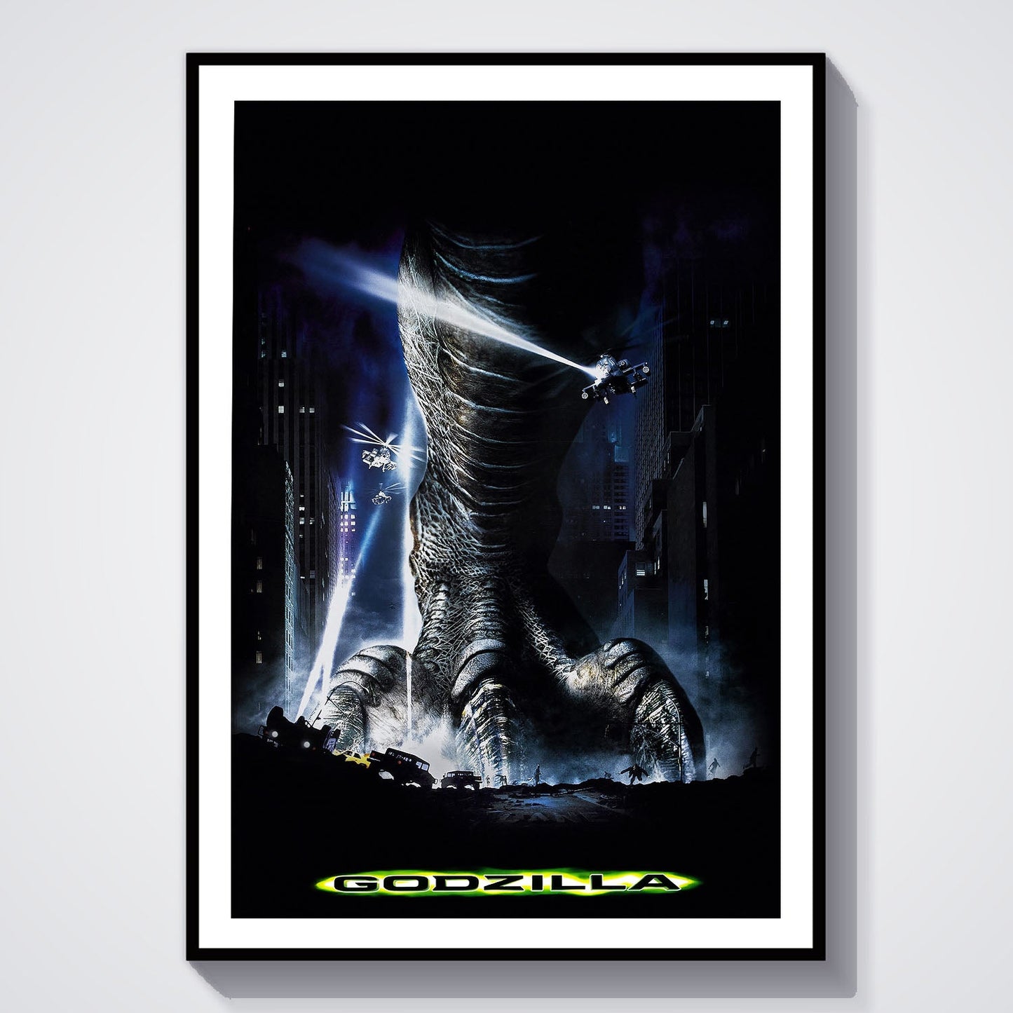 Flex Designs Poster Godzilla 1998 8 x 10" Home Goods - Movie 1998 Movie Poster