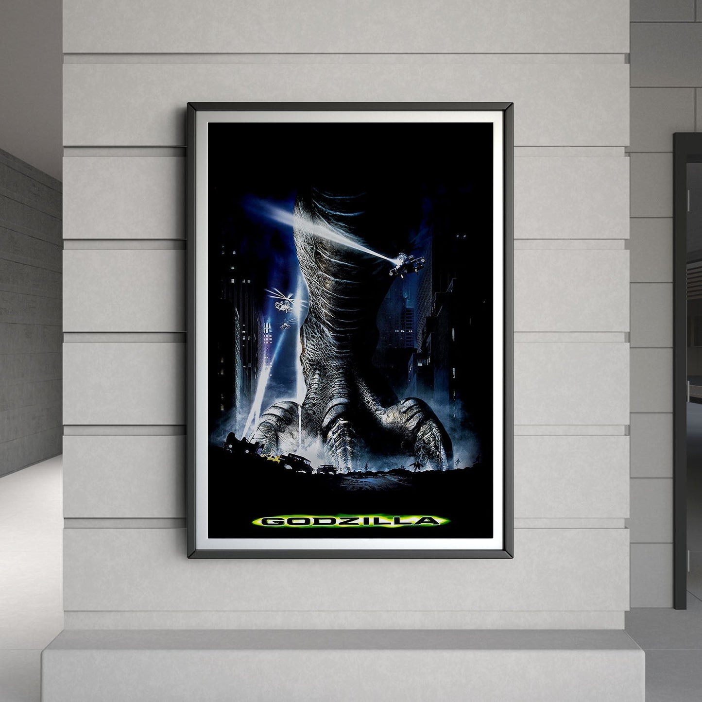 Flex Designs Poster Godzilla 1998 8 x 10" Home Goods - Movie 1998 Movie Poster