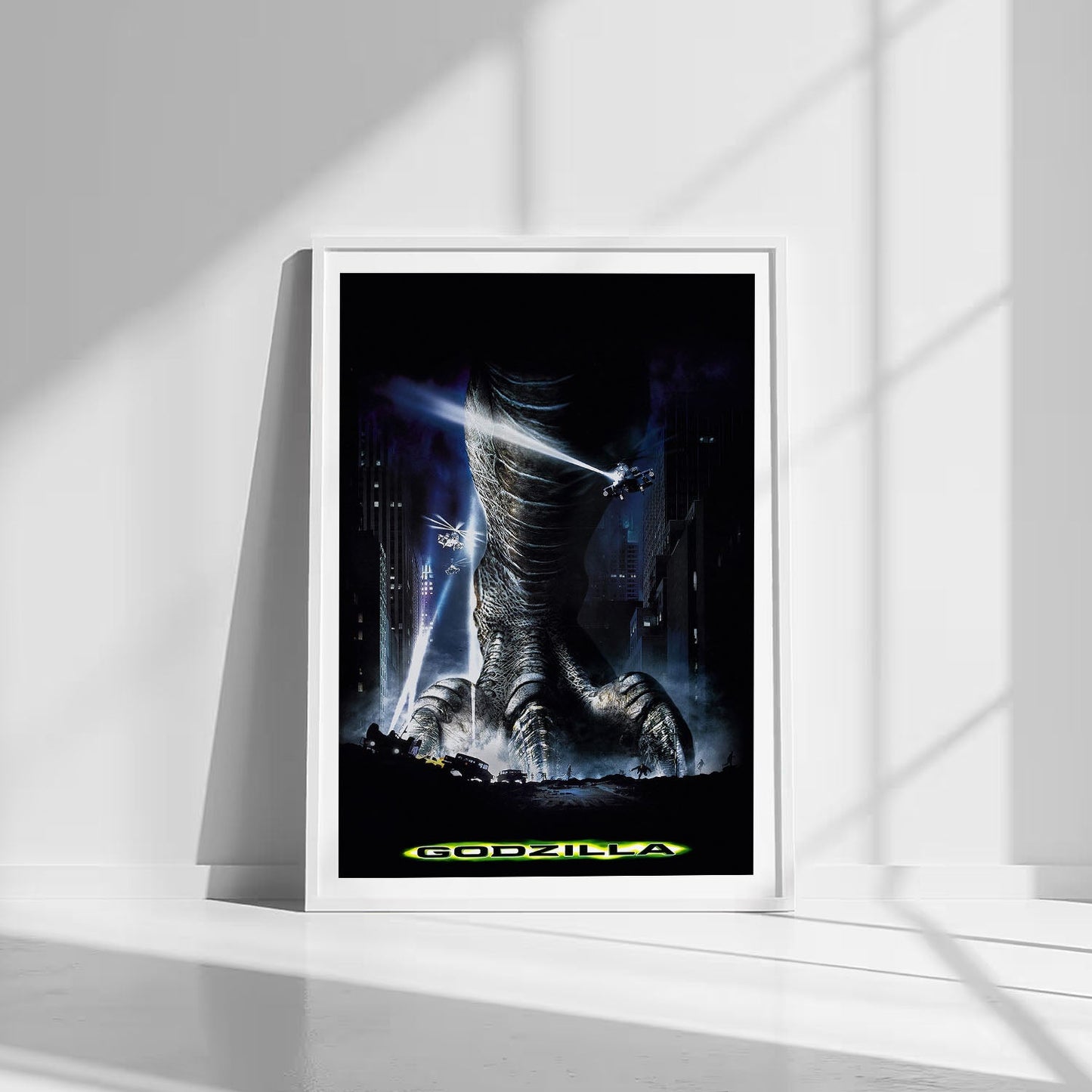 Flex Designs Poster Godzilla 1998 8 x 10" Home Goods - Movie 1998 Movie Poster