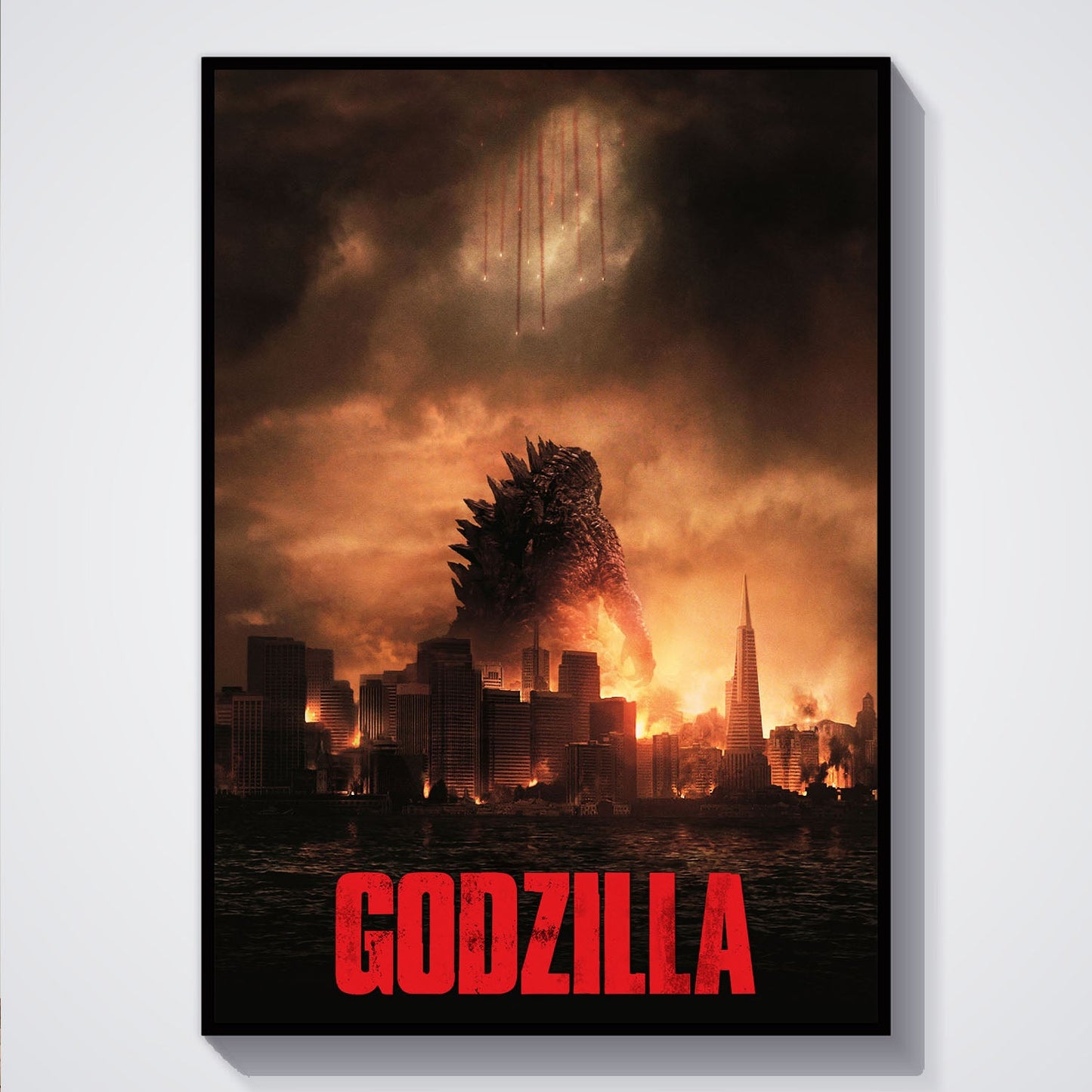 Flex Designs Poster Godzilla 2014 5 x 7" Home Goods - Movie 2014 Movie Poster