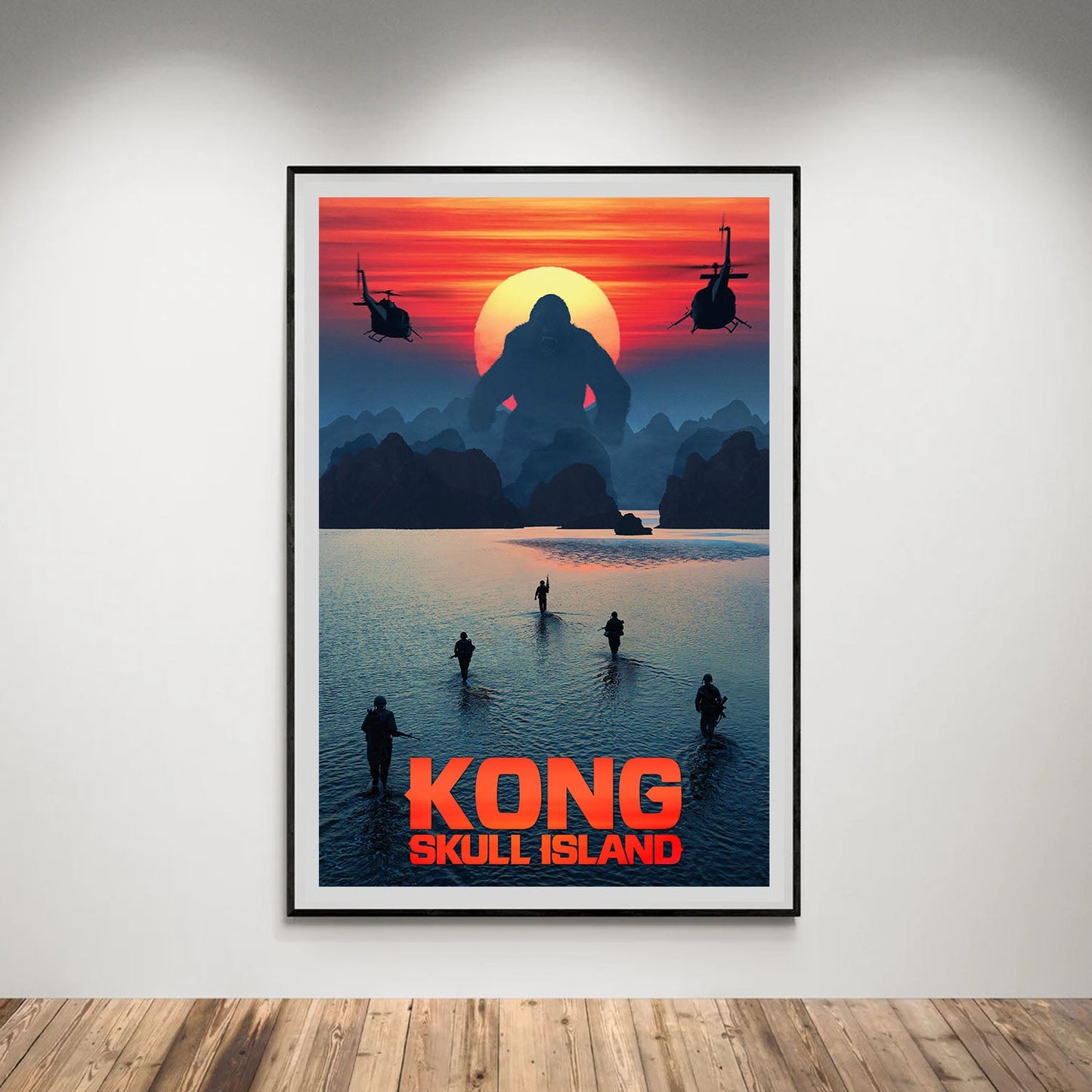 Flex Designs Poster Kong Skull Island 5 x 7" Home Goods - Movie 2017 Movie Poster