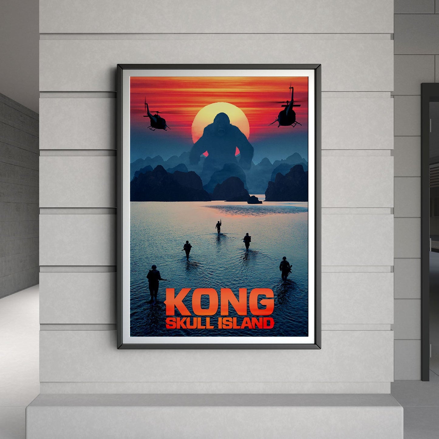 Flex Designs Poster Kong Skull Island 8 x 10" Home Goods - Movie 2017 Movie Poster