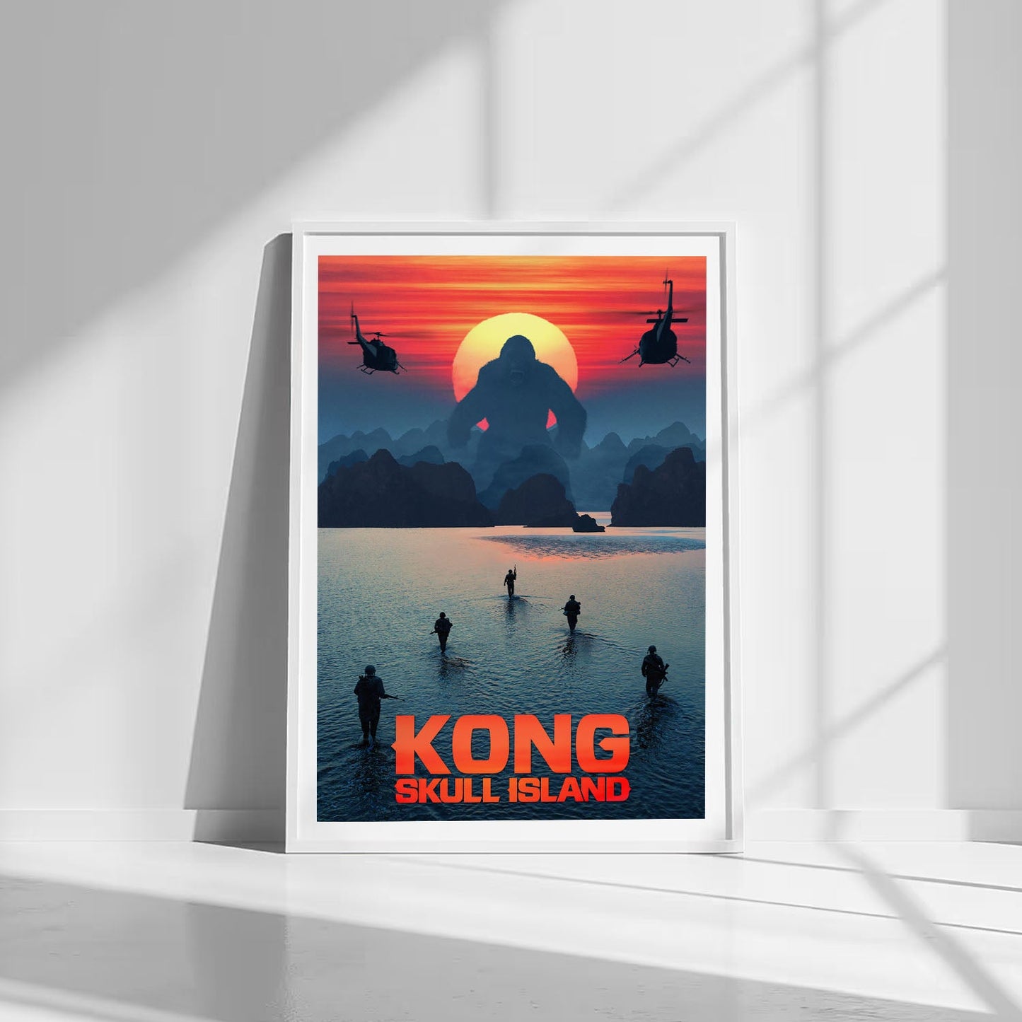 Flex Designs Poster Kong Skull Island 8 x 10" Home Goods - Movie 2017 Movie Poster