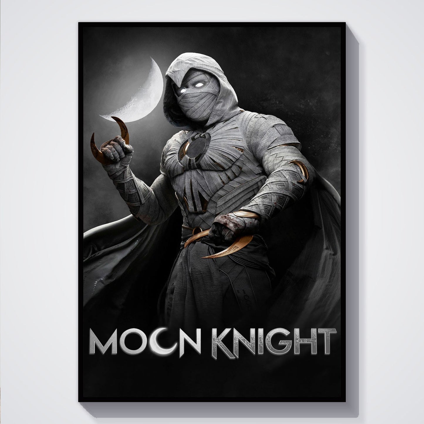 Flex Designs Poster Moon Knight Key Art 5 x 7" Home Goods - TV Show 2022 TV Show Poster