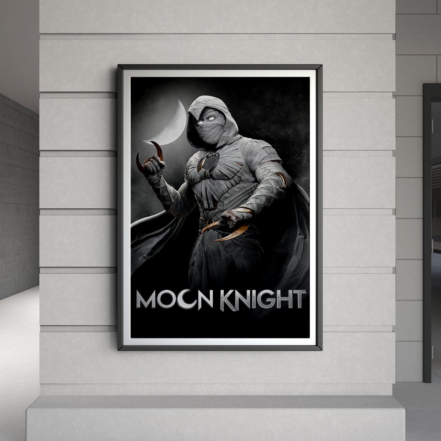 Flex Designs Poster Moon Knight Key Art 8 x 10" Home Goods - TV Show 2022 TV Show Poster