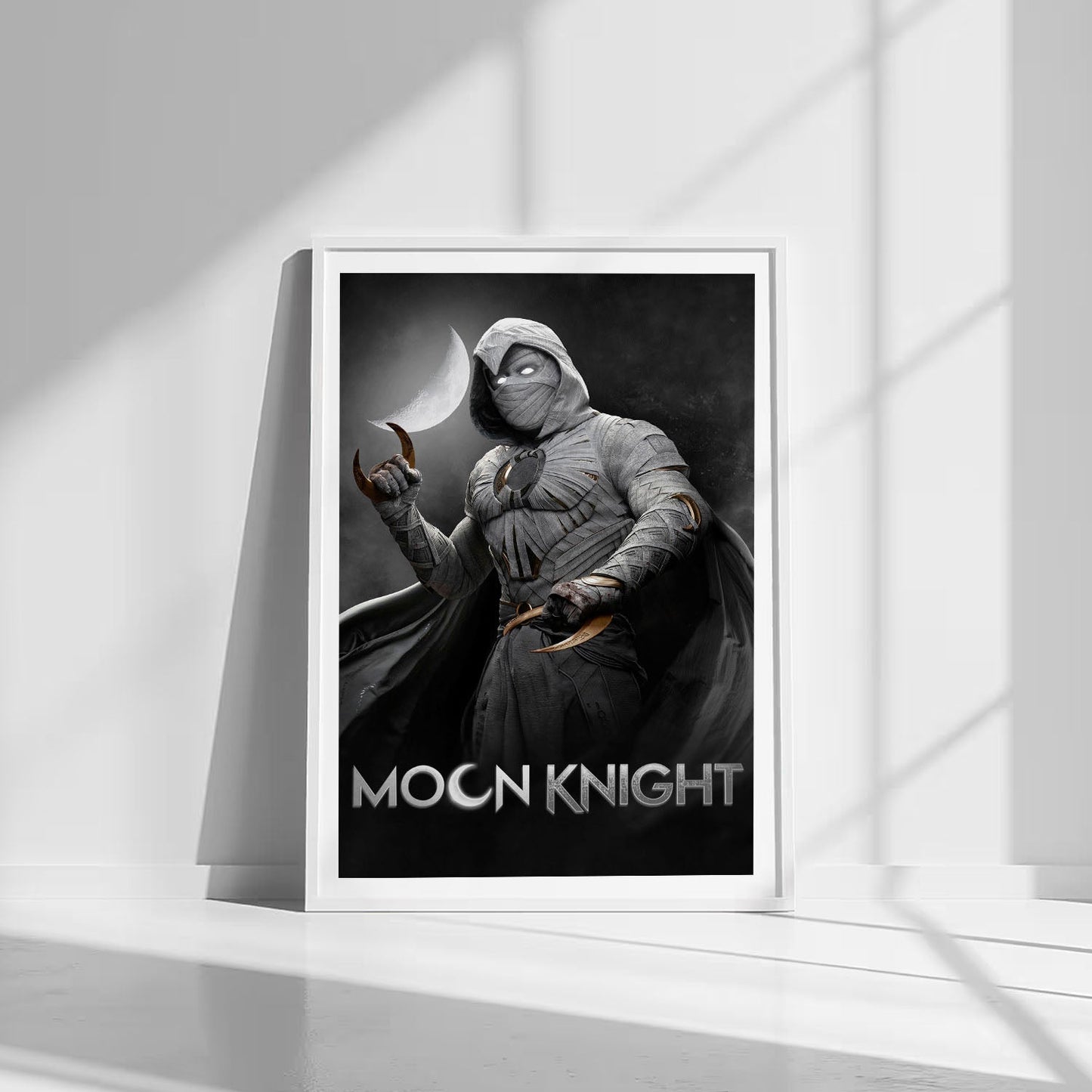 Flex Designs Poster Moon Knight Key Art 8 x 10" Home Goods - TV Show 2022 TV Show Poster