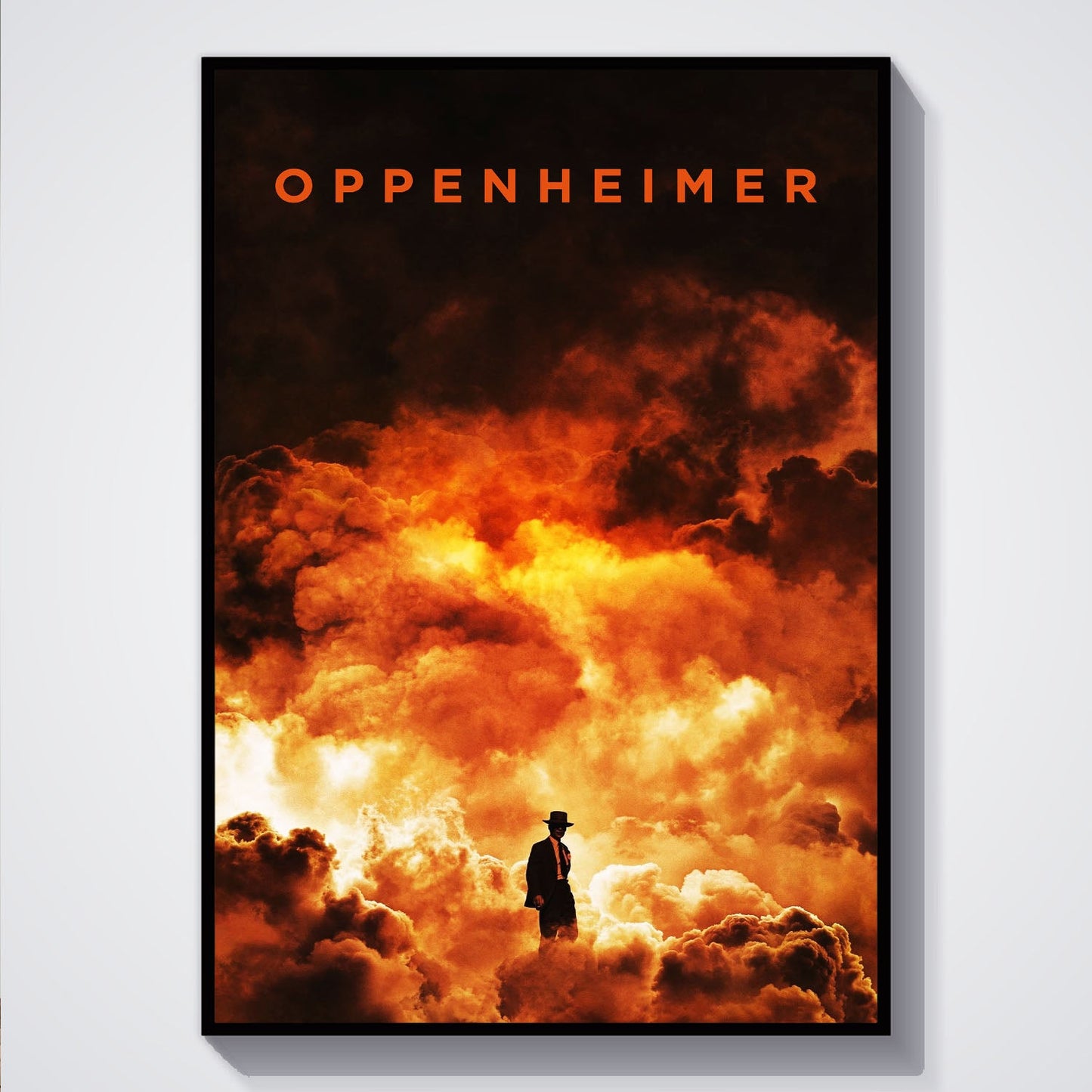 Flex Designs Poster Oppenheimer Cinematic 5 x 7" Home Goods - Movie 2023 Movie Poster