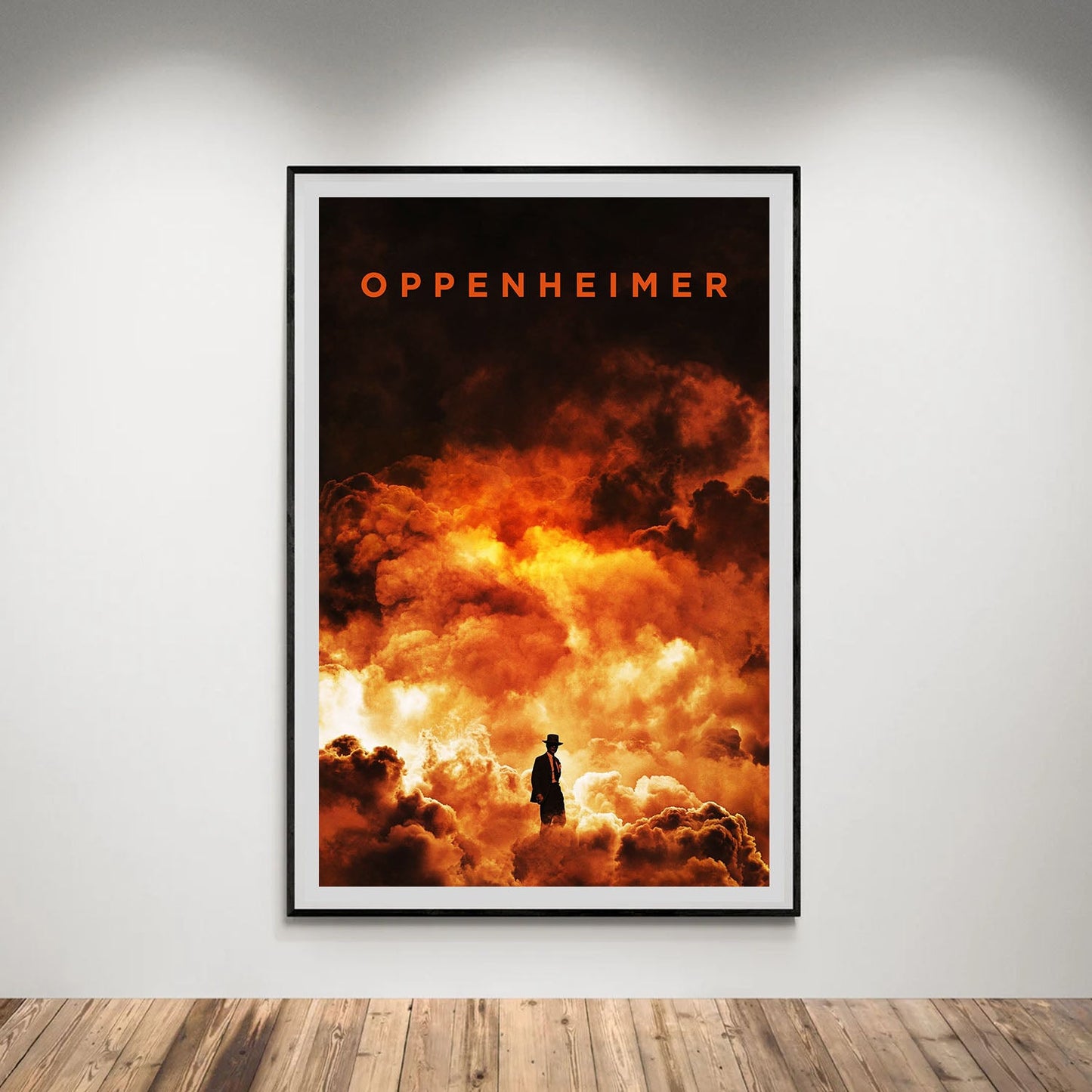 Flex Designs Poster Oppenheimer Cinematic 5 x 7" Home Goods - Movie 2023 Movie Poster