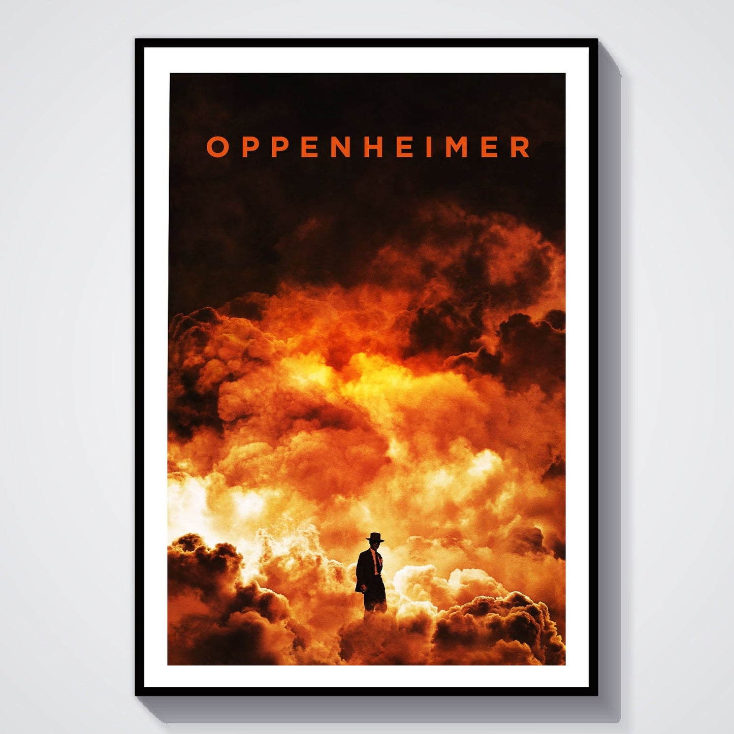 Flex Designs Poster Oppenheimer Cinematic 8 x 10" Home Goods - Movie 2023 Movie Poster