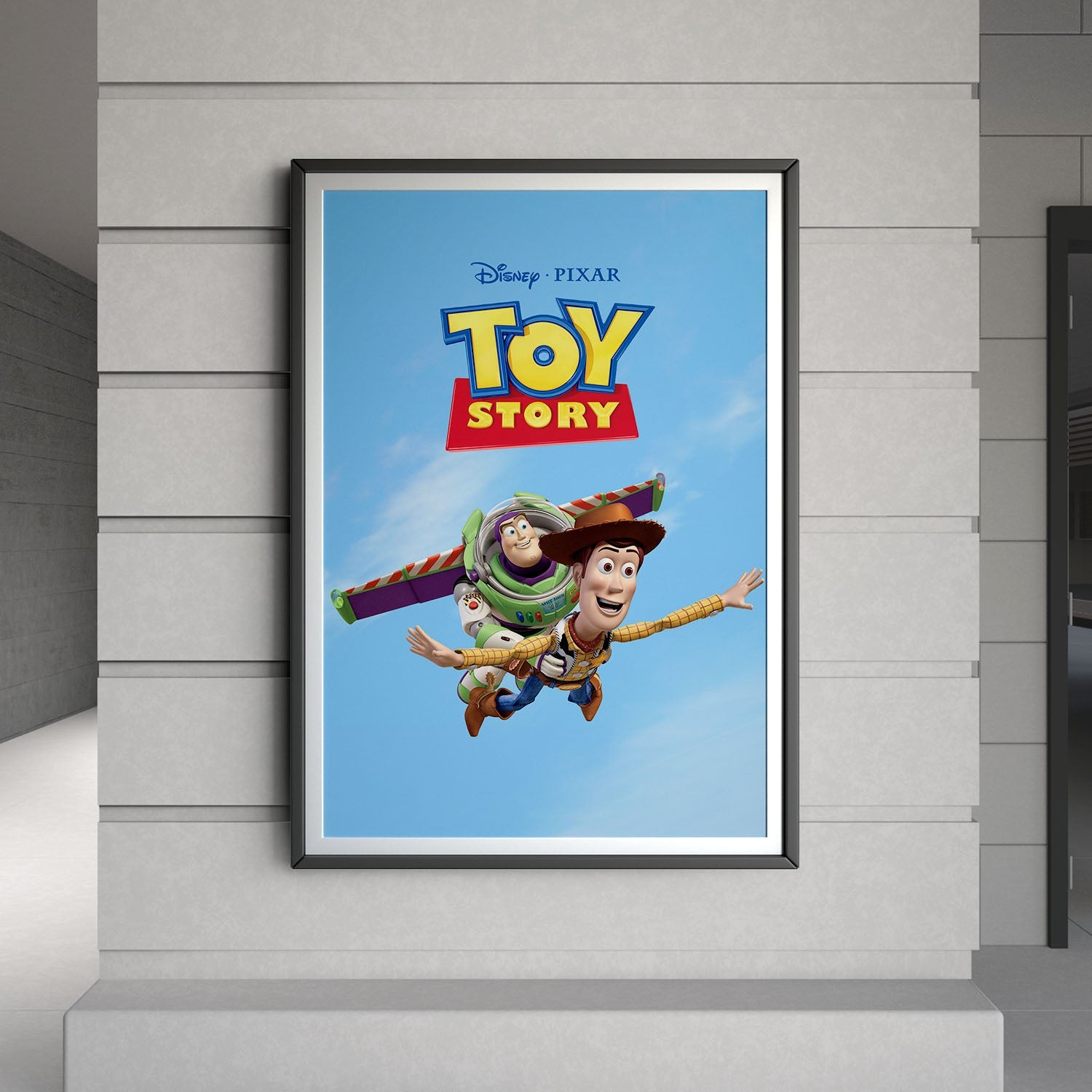 Flex Designs Poster Toy Story 8 x 10" Home Goods - Movie 1995 Movie Poster