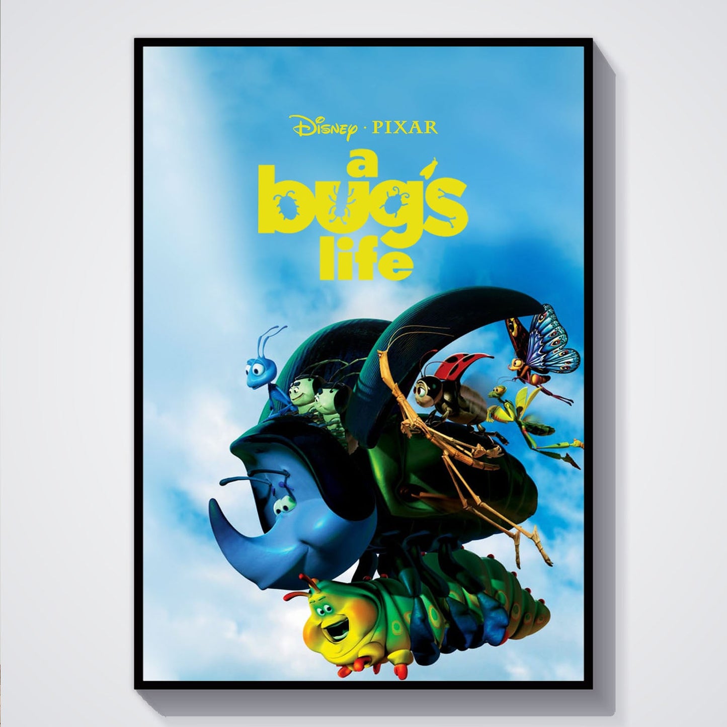 Flex Designs Poster A Bugs Life 5 x 7" Home Goods - Movie 1998 Movie Poster