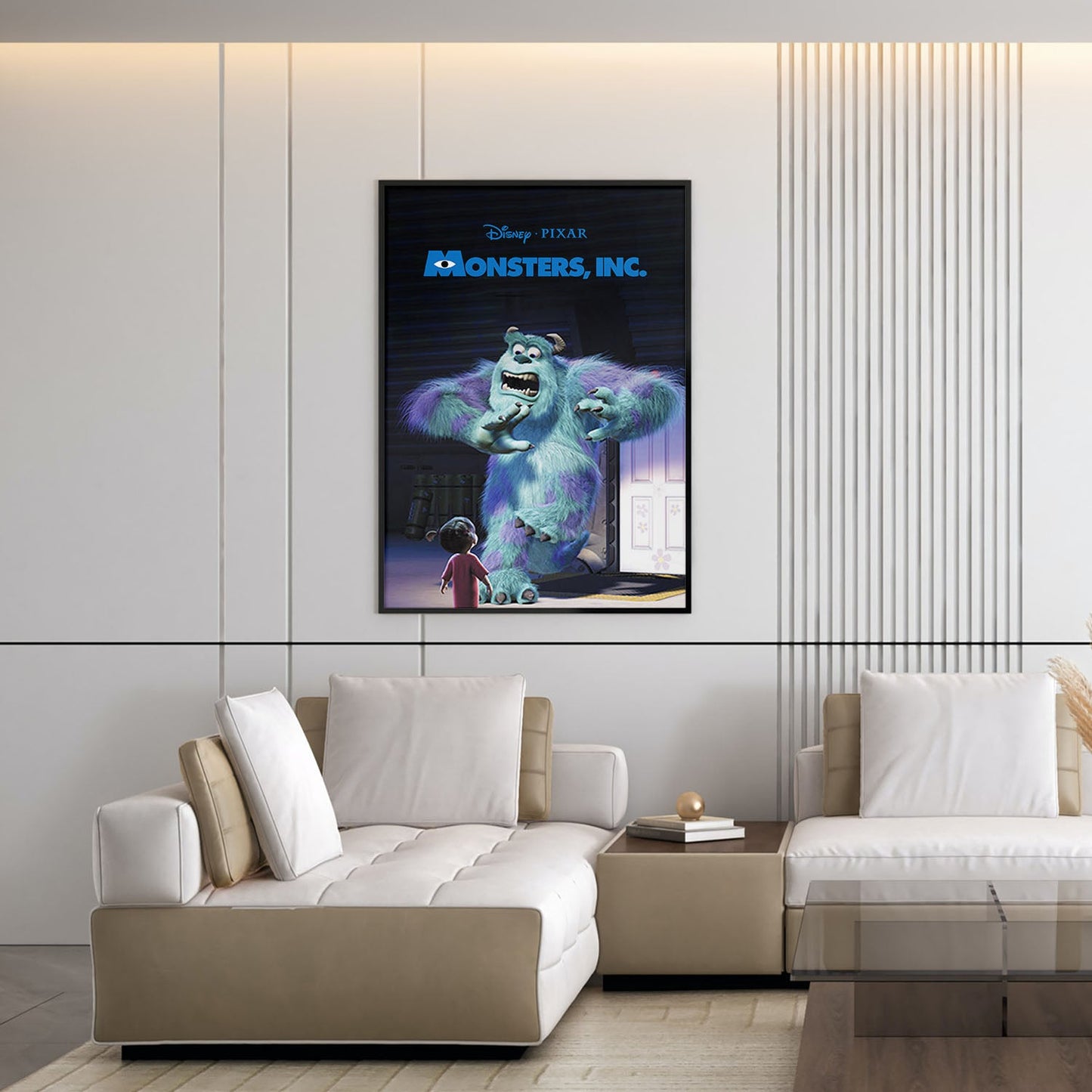 Flex Designs Poster Monsters Inc 5 x 7" Home Goods - Movie 2001 Movie Poster