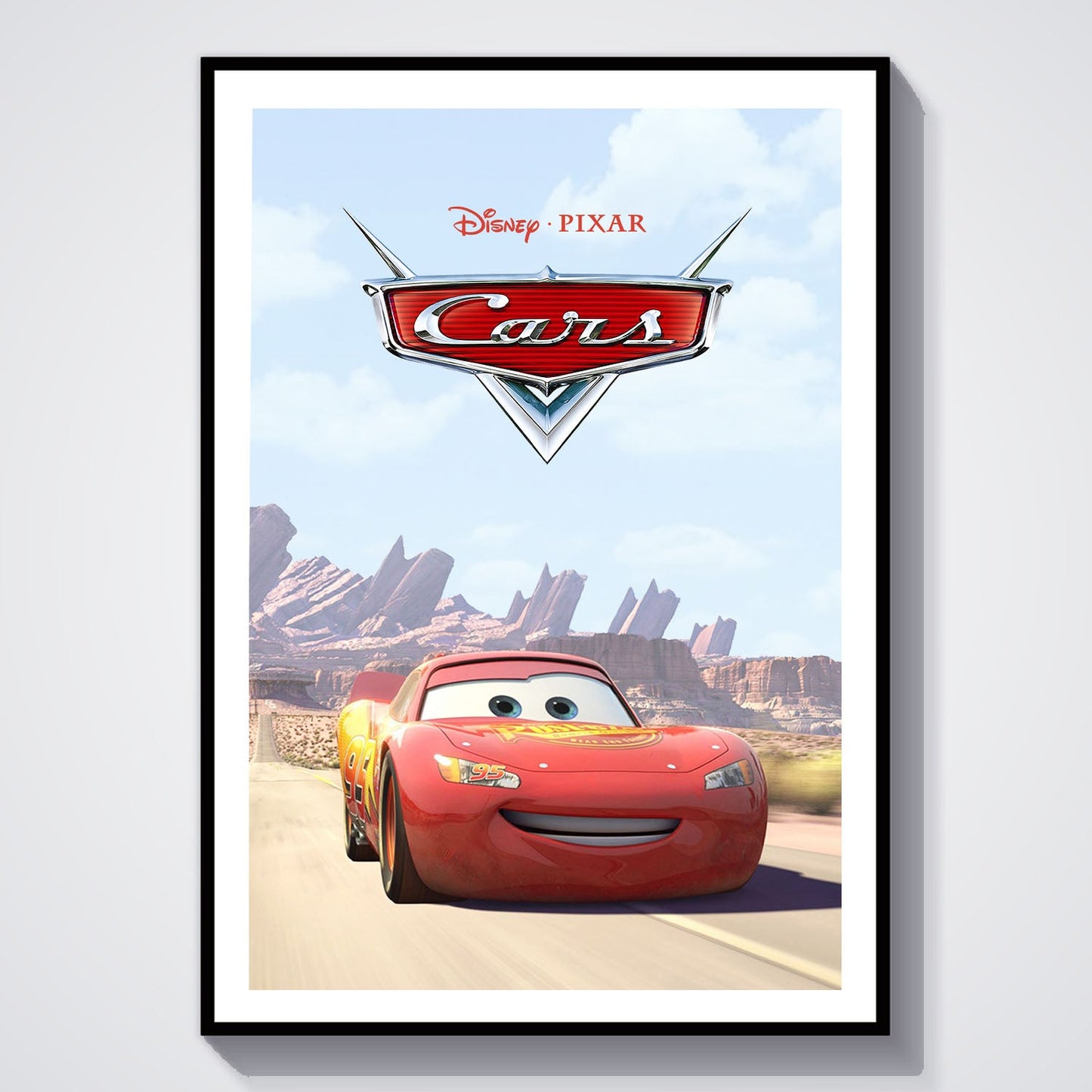 Flex Designs Poster Cars 8 x 10" Home Goods - Movie 2006 Movie Poster