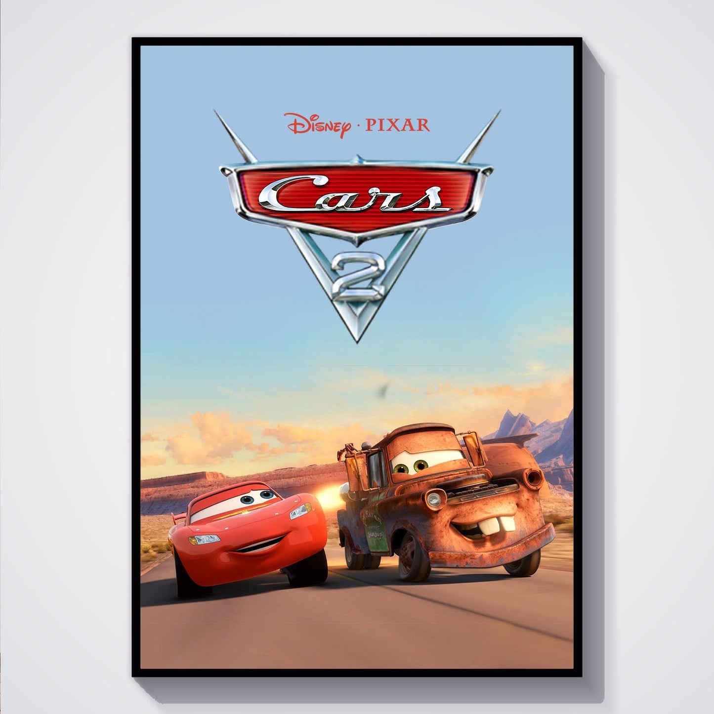 Flex Designs Poster Cars 2 5 x 7" Home Goods - Movie 2011 Movie Poster